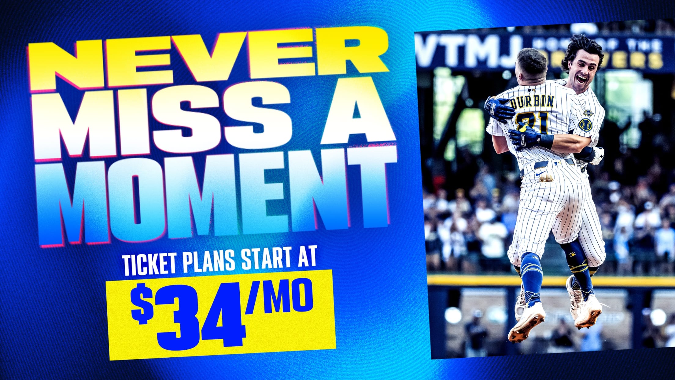 Never Miss a Moment - Ticket Plans Start at $34.Mo