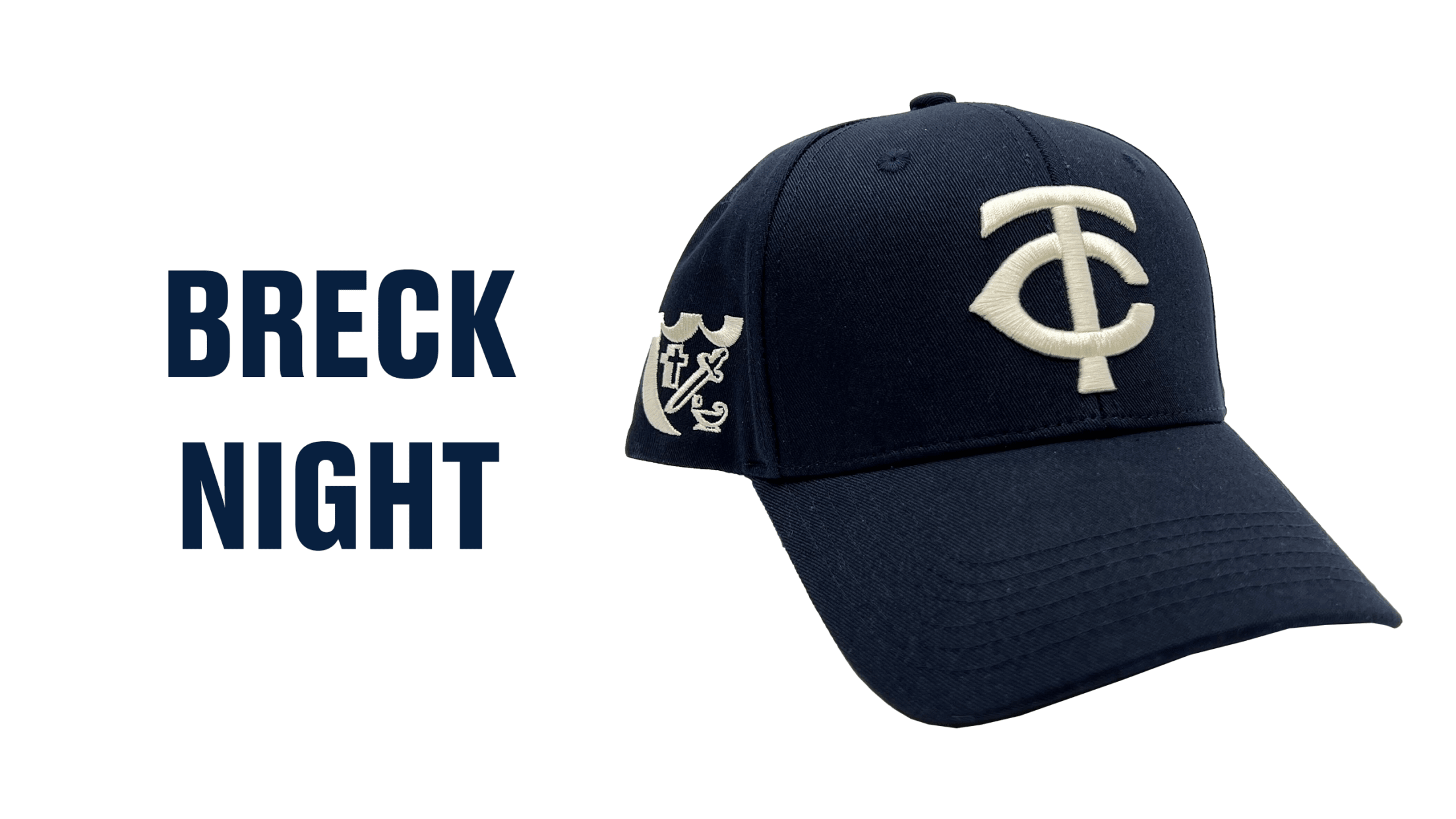 co-branded Breck x Twins hat