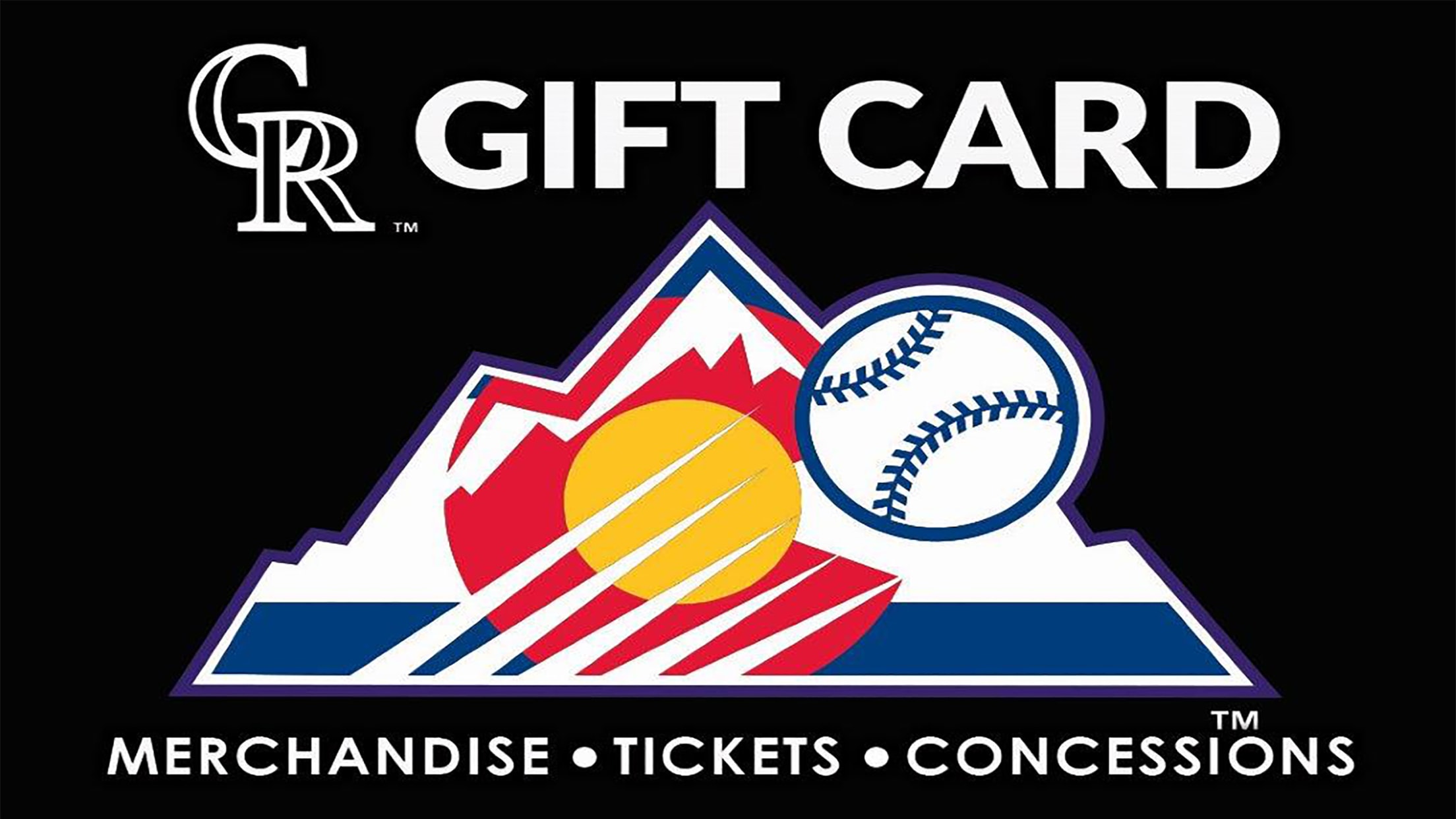 $200 Rockies Gift Card - Merchandise - Tickets - Concessions