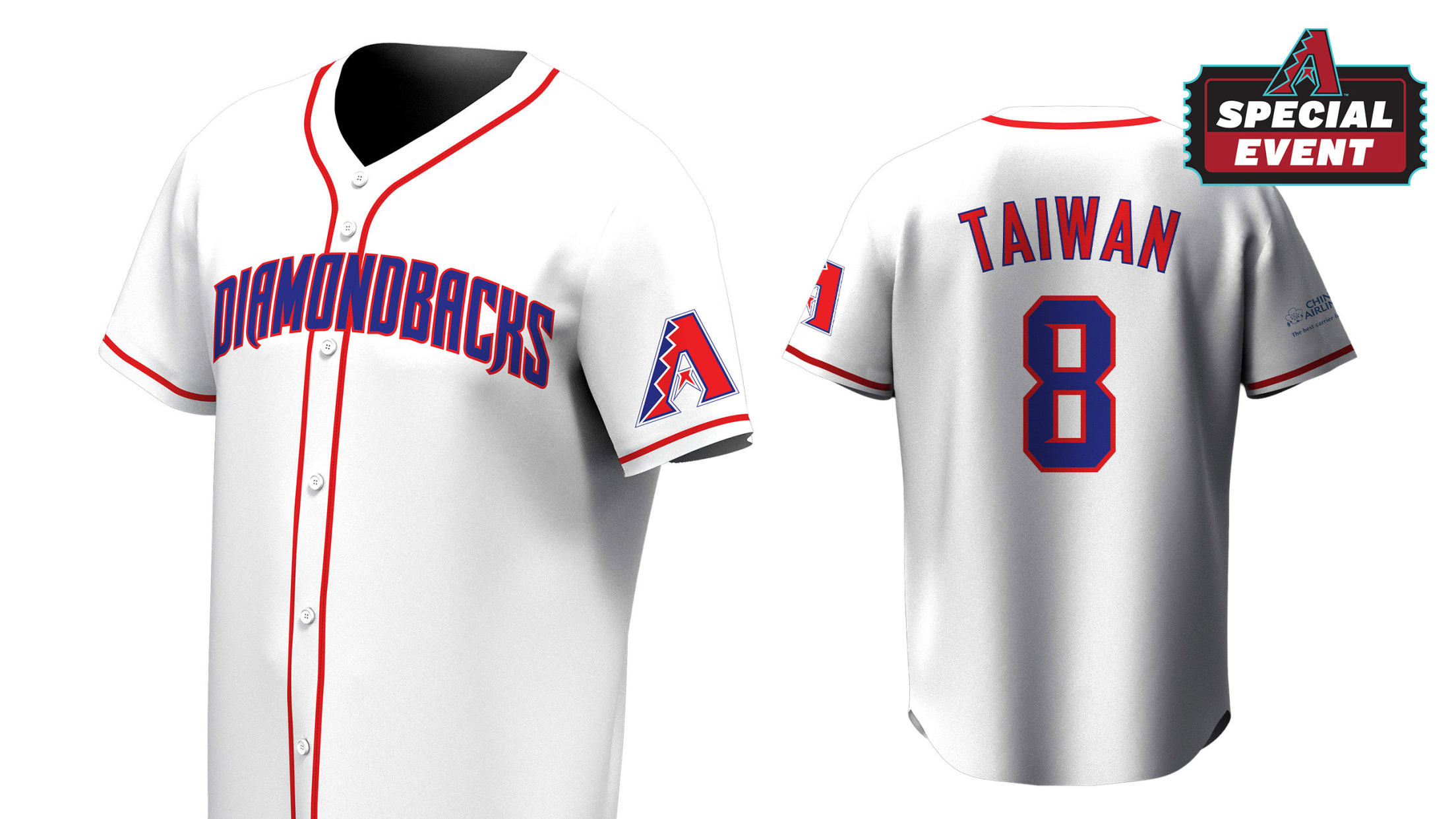 D-backs Taiwanese Heritage Jersey