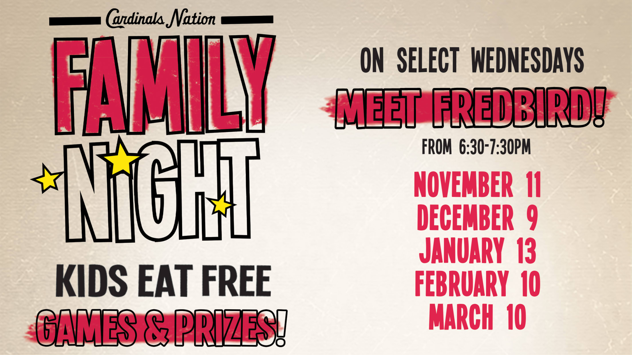 Family Night with Fredbird