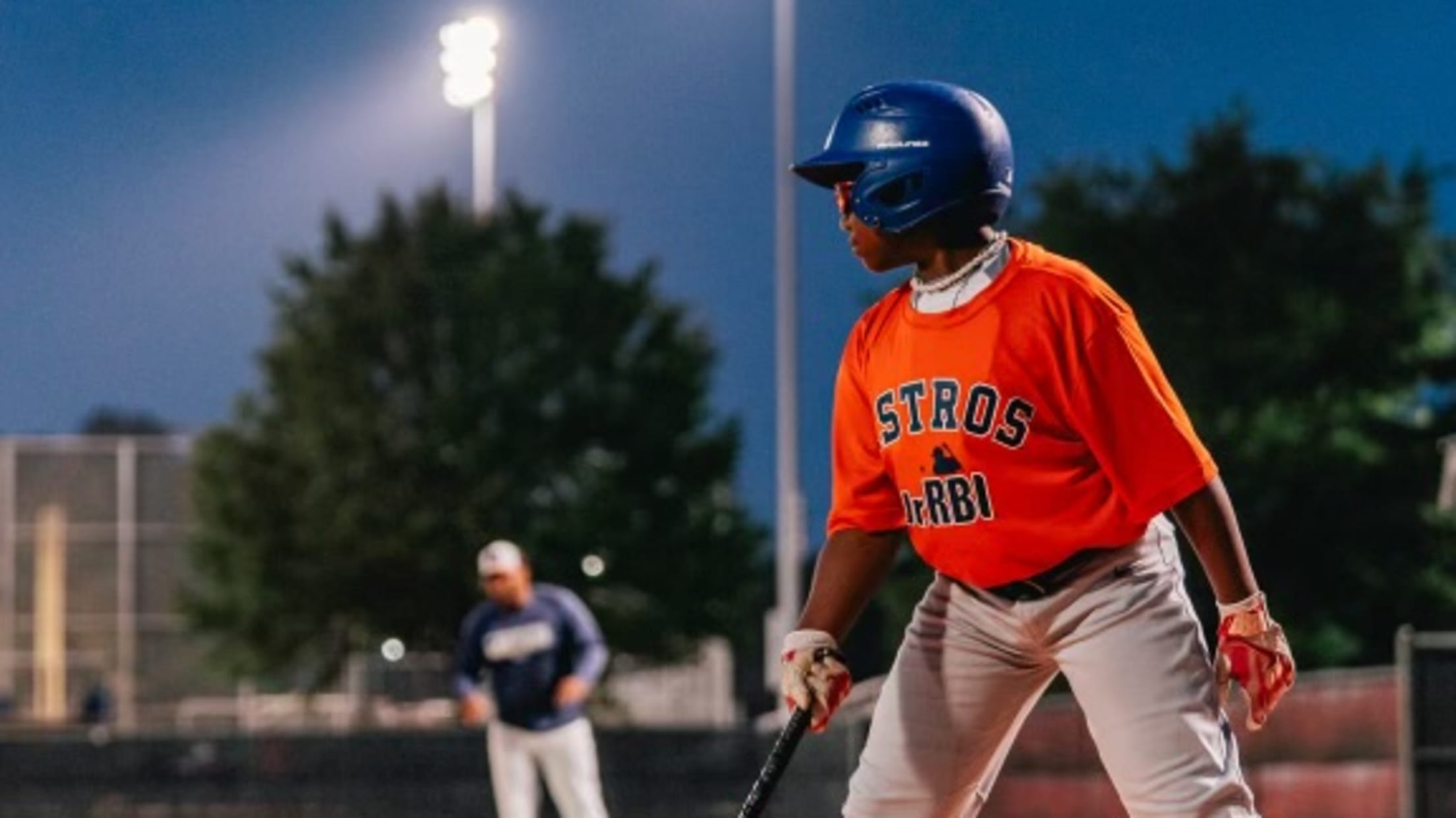 A player in Astros RBI bats.