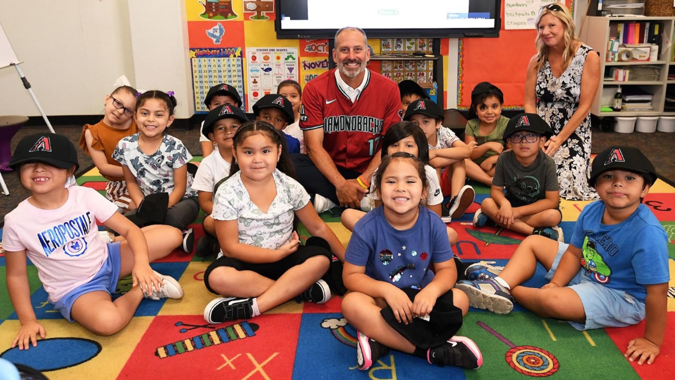 Torey Lovullo in classroom