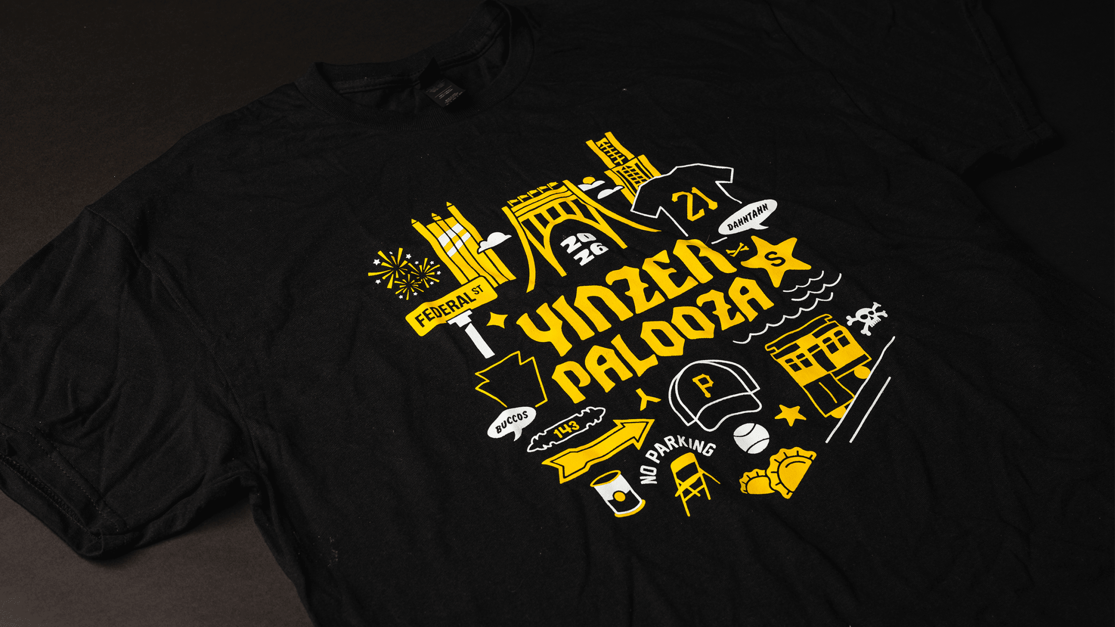 Yinzerpalooza T-shirt giveaway on July 24, 2026