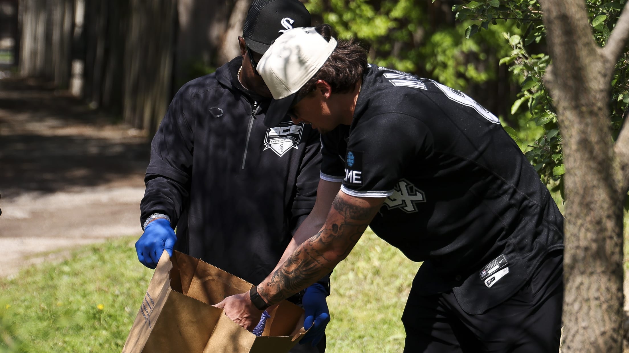 Davis Martin helps Ameteur City Elite (ACE) restore The Orchard of the Ancestors at HelloBaby.