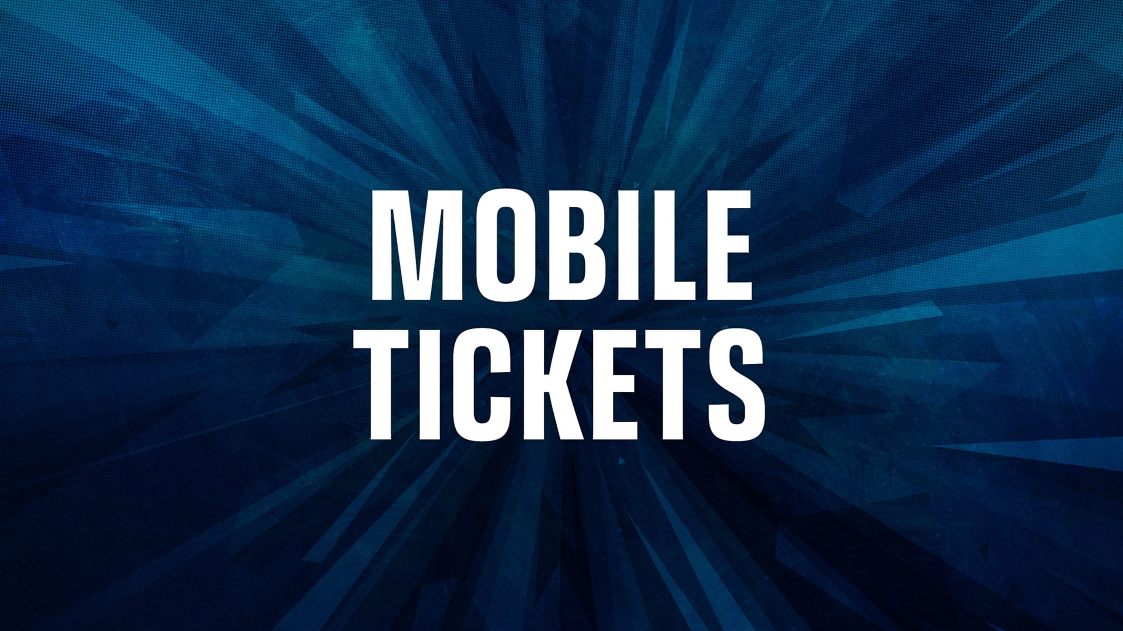 Mobile Tickets