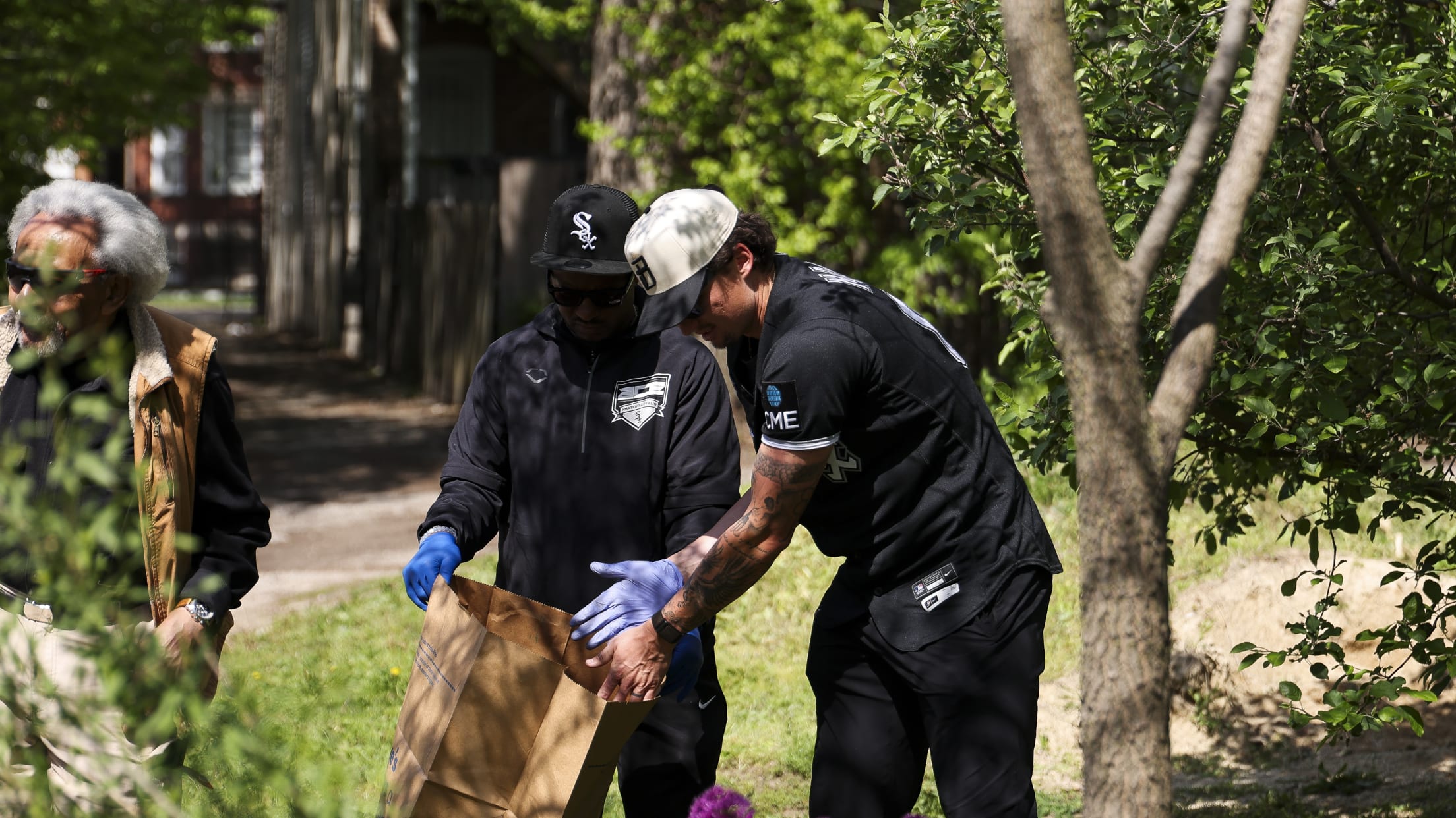 Davis Martin helps Ameteur City Elite (ACE) restore The Orchard of the Ancestors at HelloBaby.