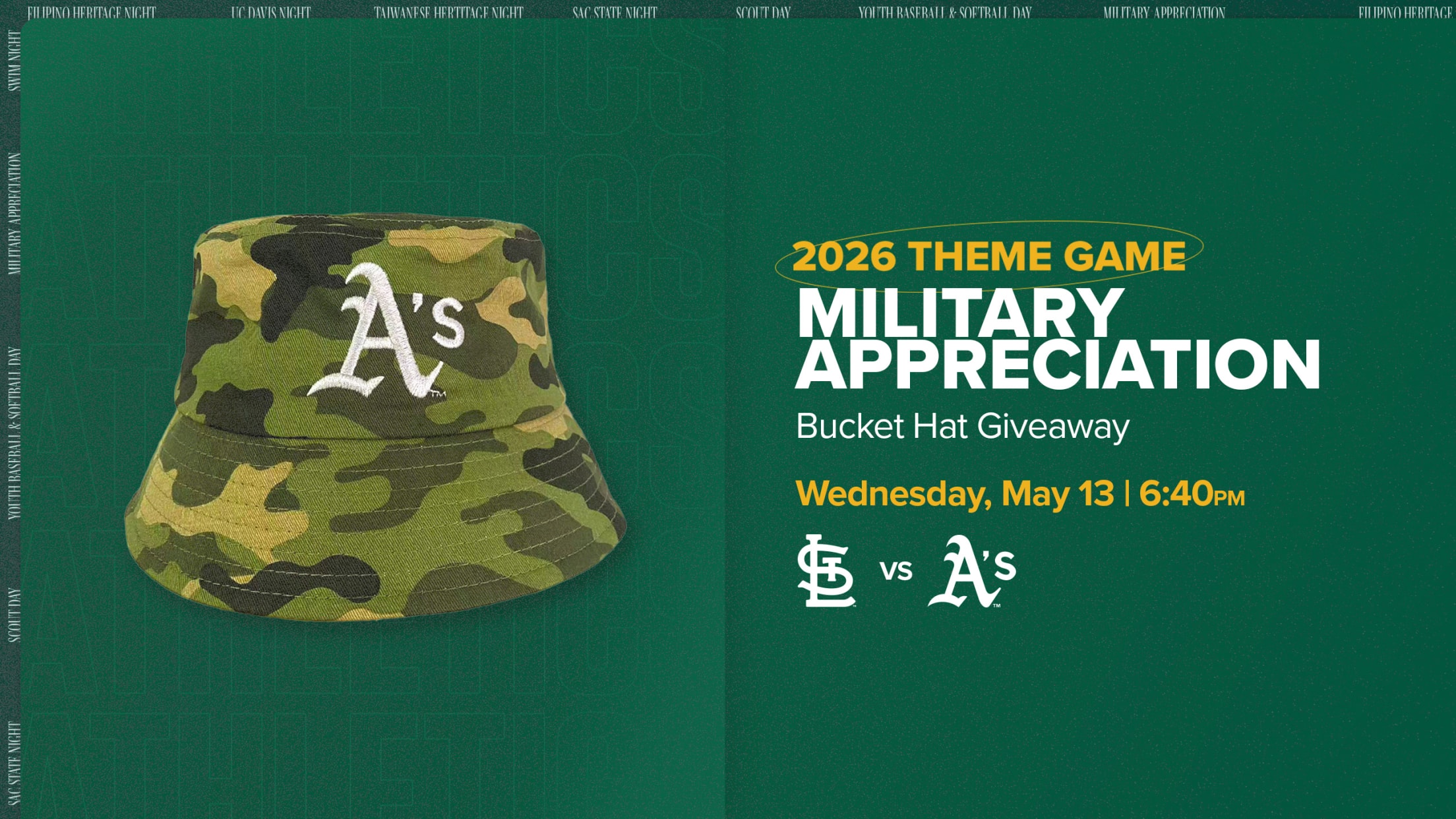 Military Appreciation Night: May 13