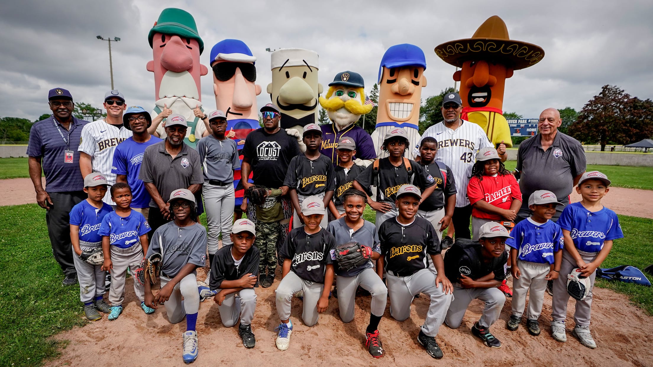 Brewers at Beckham Stapleton Little League