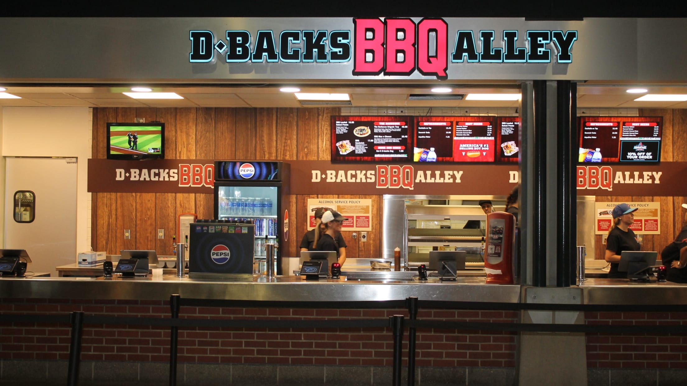 D-backs BBQ Alley