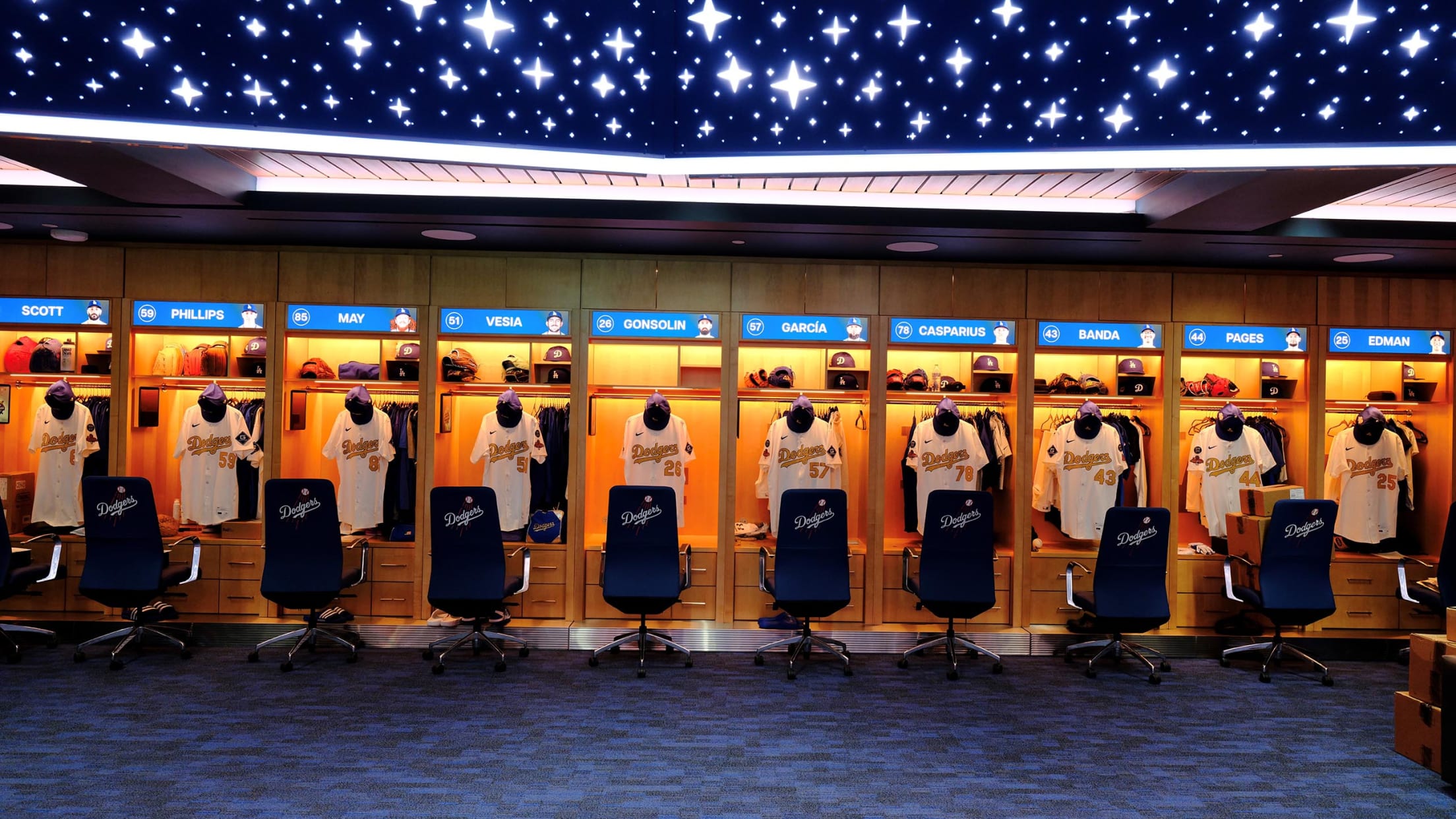 Clubhouse Tours at Dodger Stadium