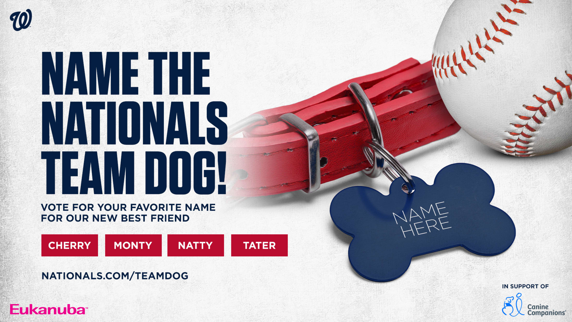 Name the Nationals Team Dog!