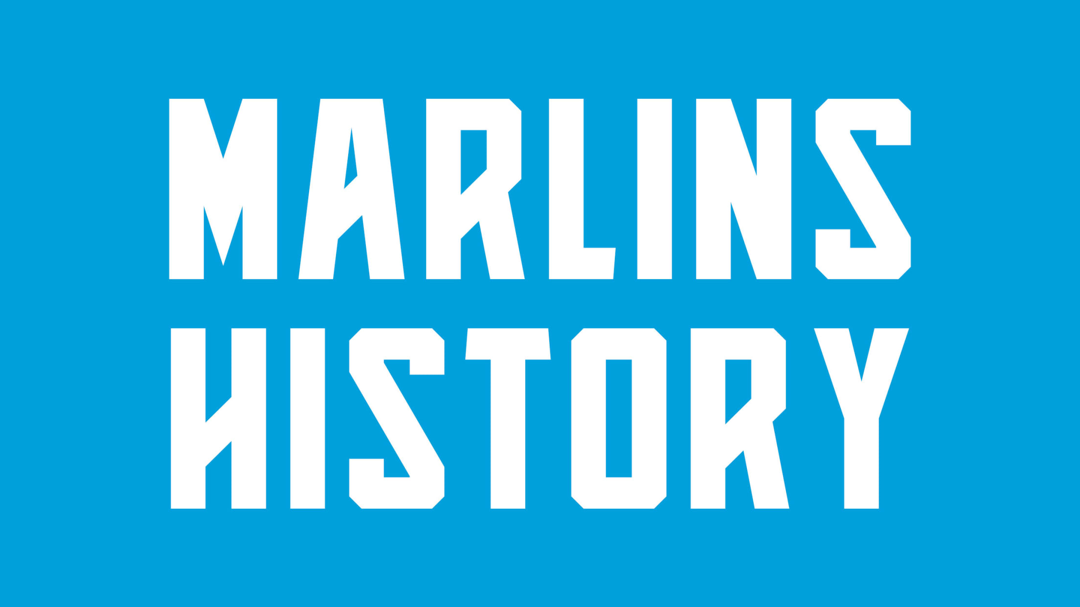 Marlins History
