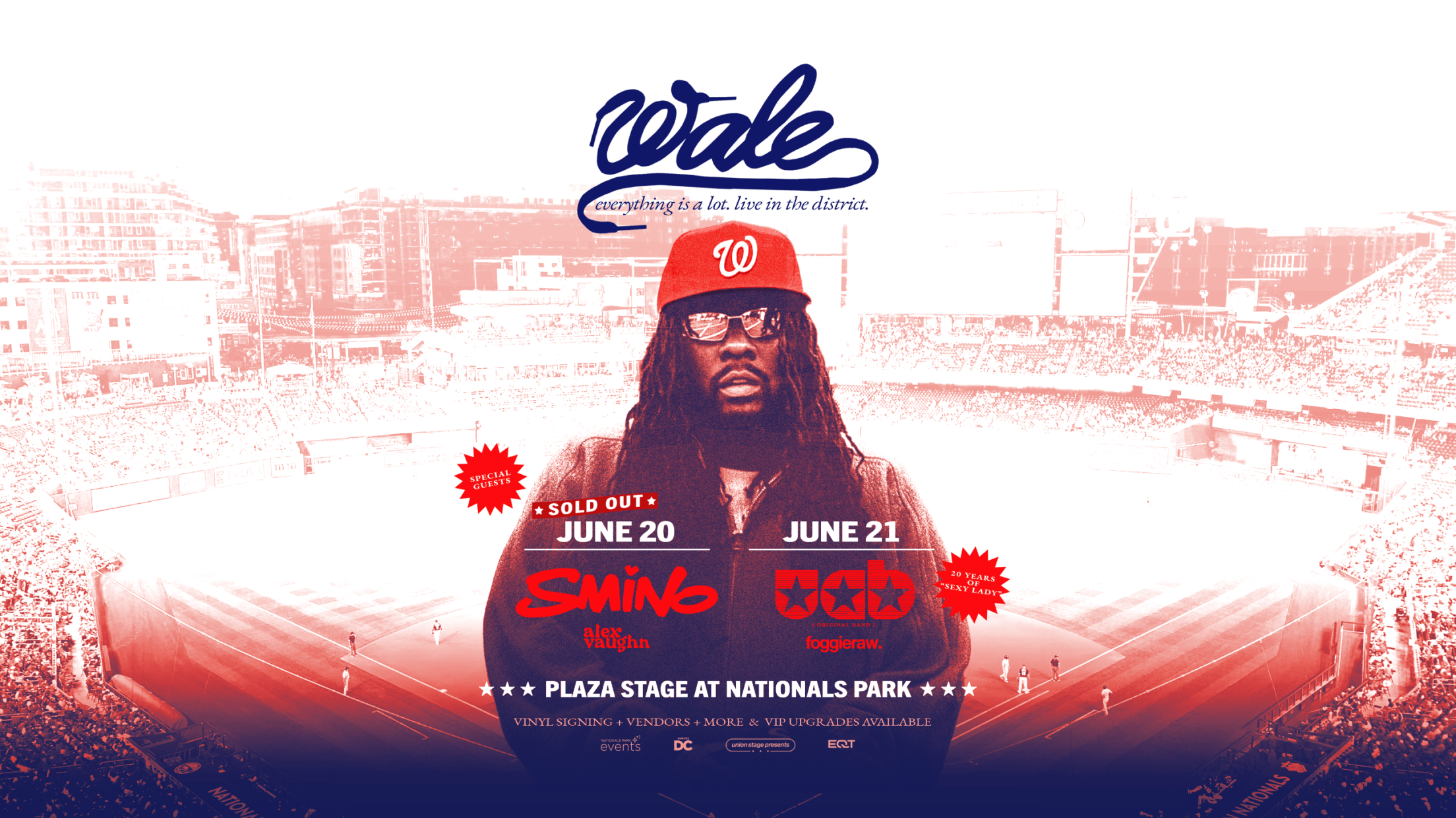 WALE: EVERYTHING IS A LOT. WITH UCB (ORIGINAL BAND)