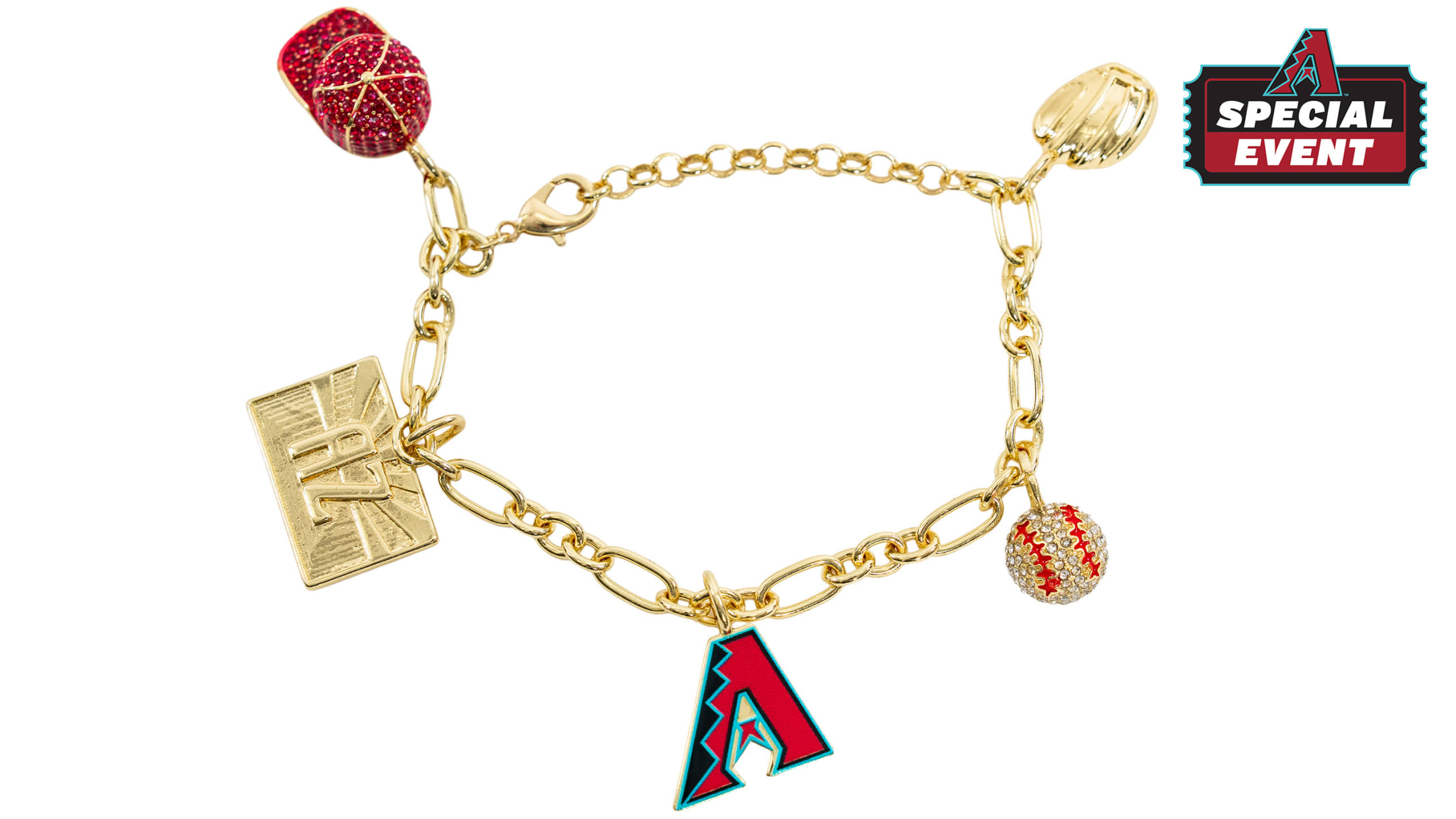 D-backs charm bracelet