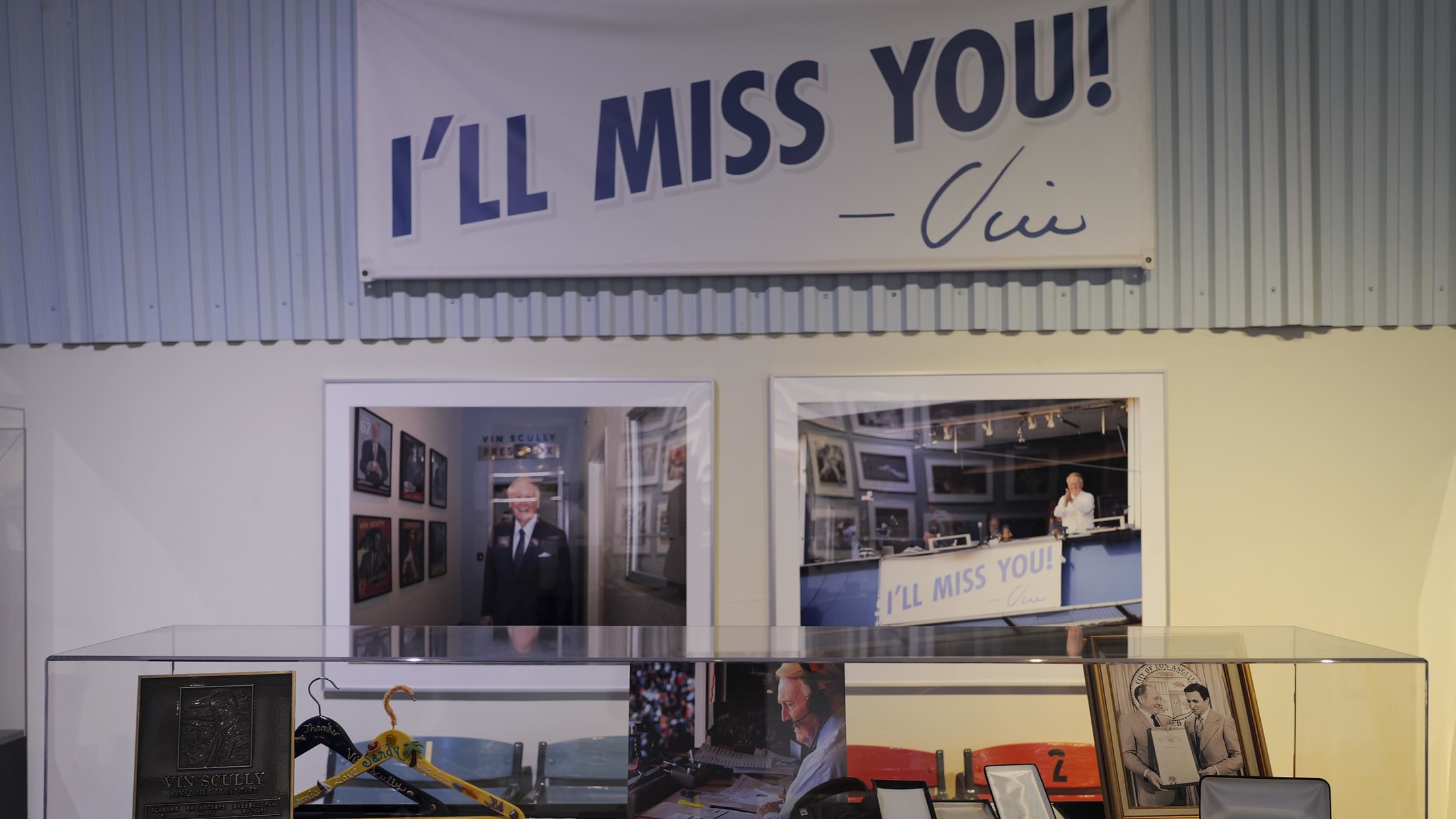 Attractions - Vin Scully Display