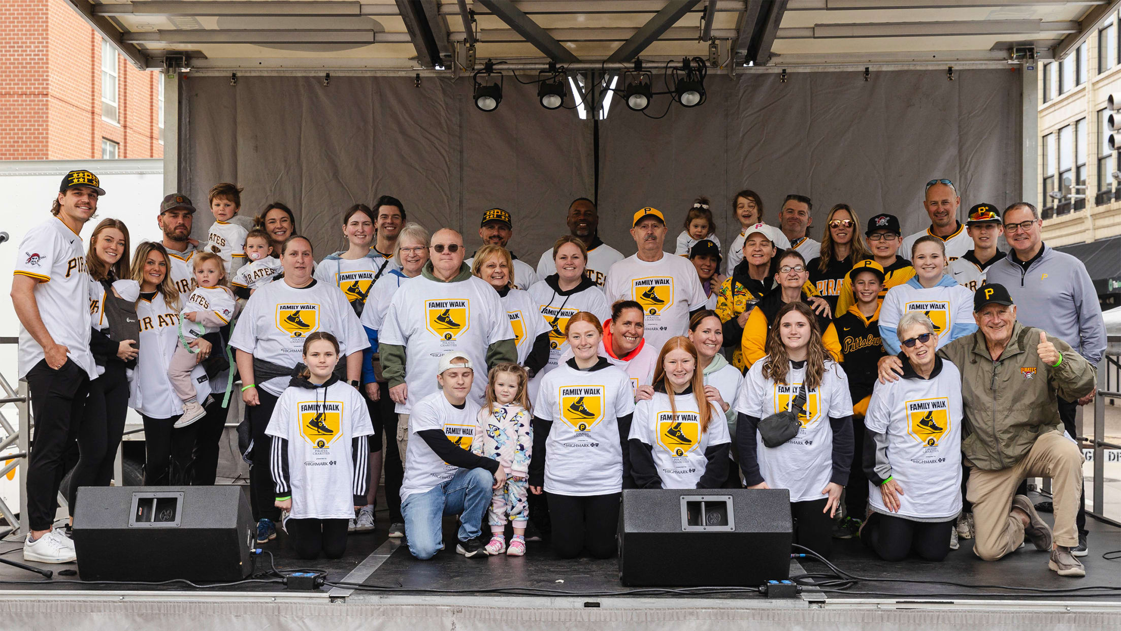 Fourth annual Pirates Charities Family Walk