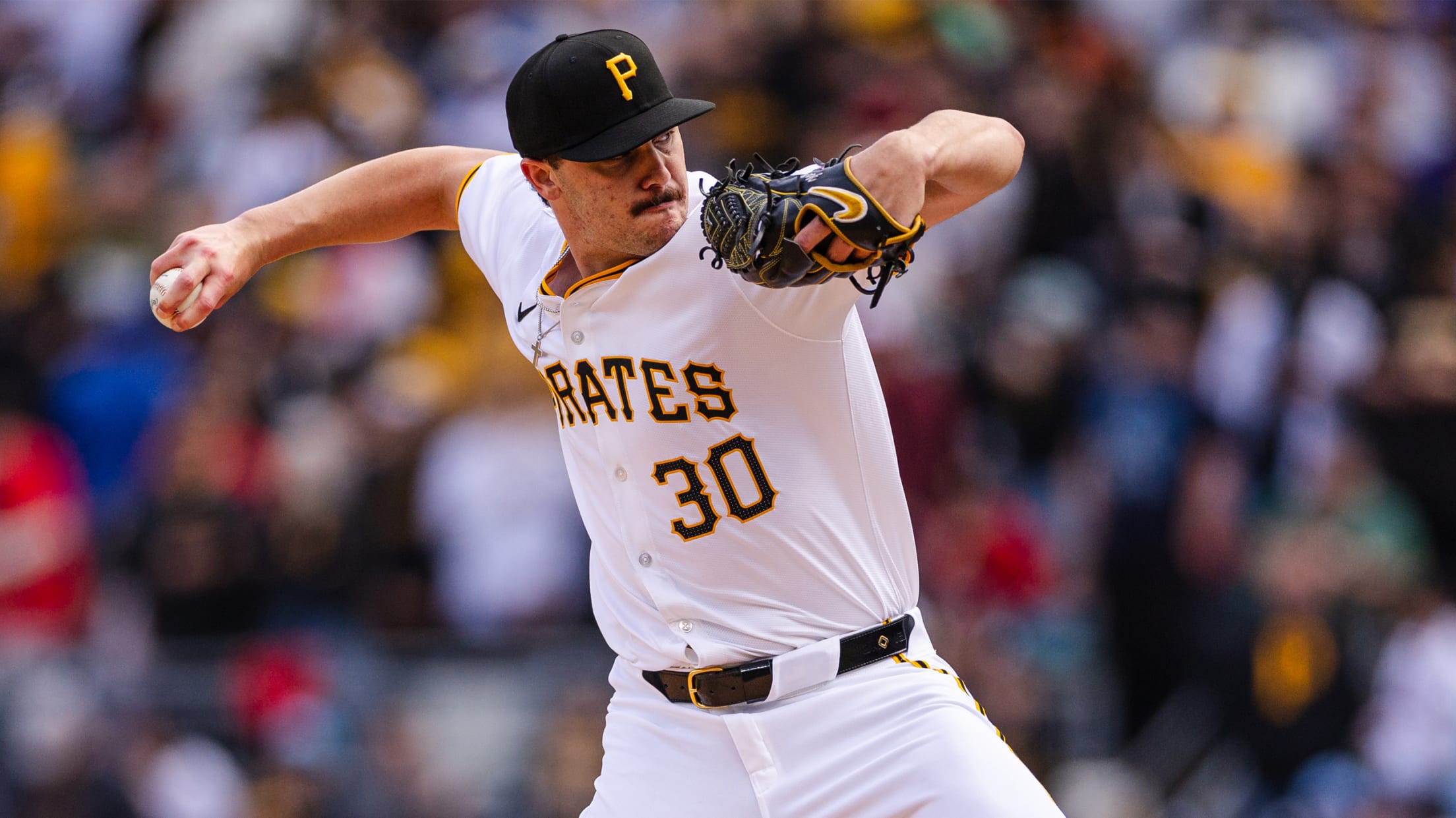 Paul Skenes MLB debut photo