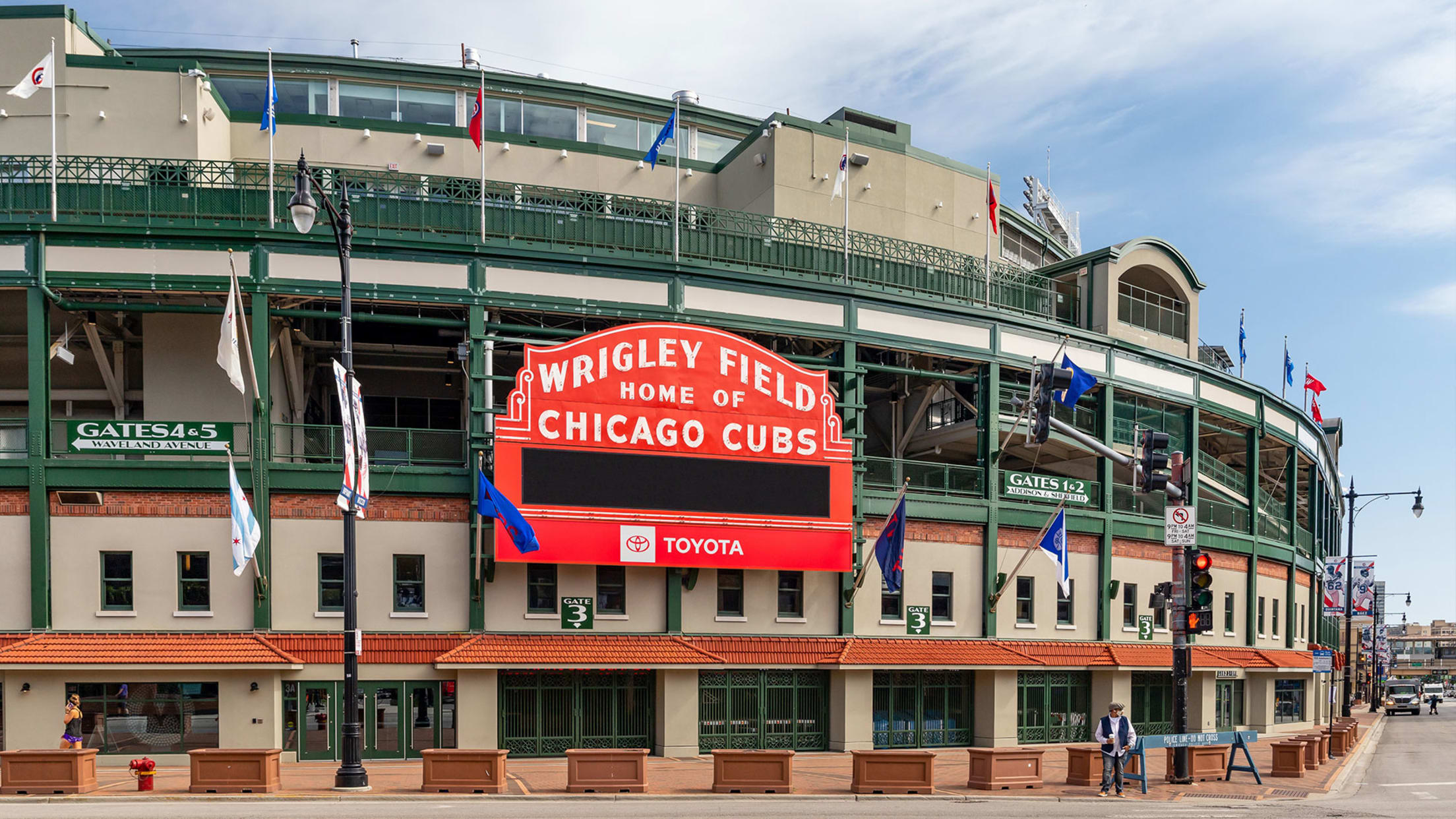 Image of Wrigley Field.