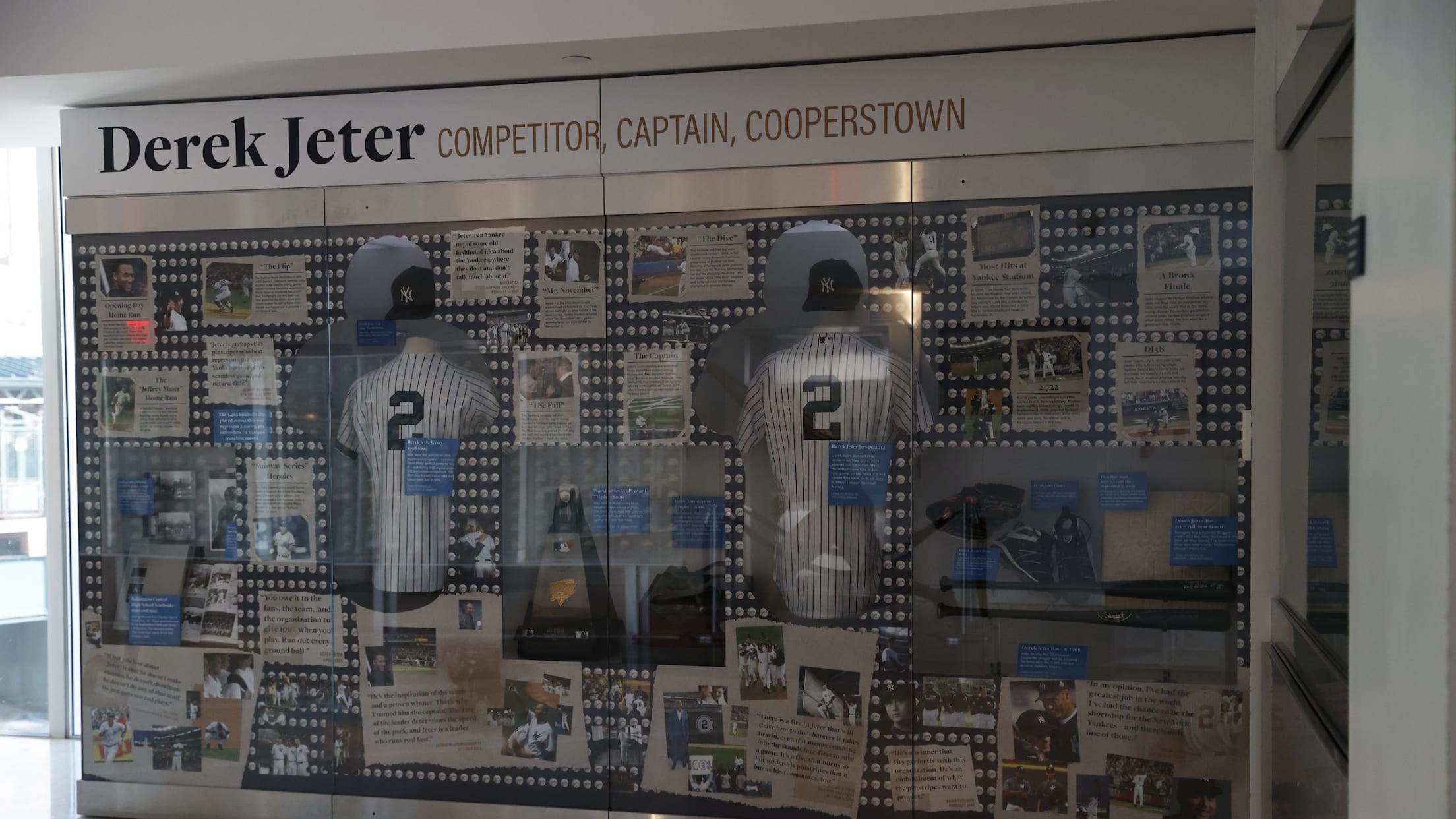 New York Yankees Museum - Derek Jeter