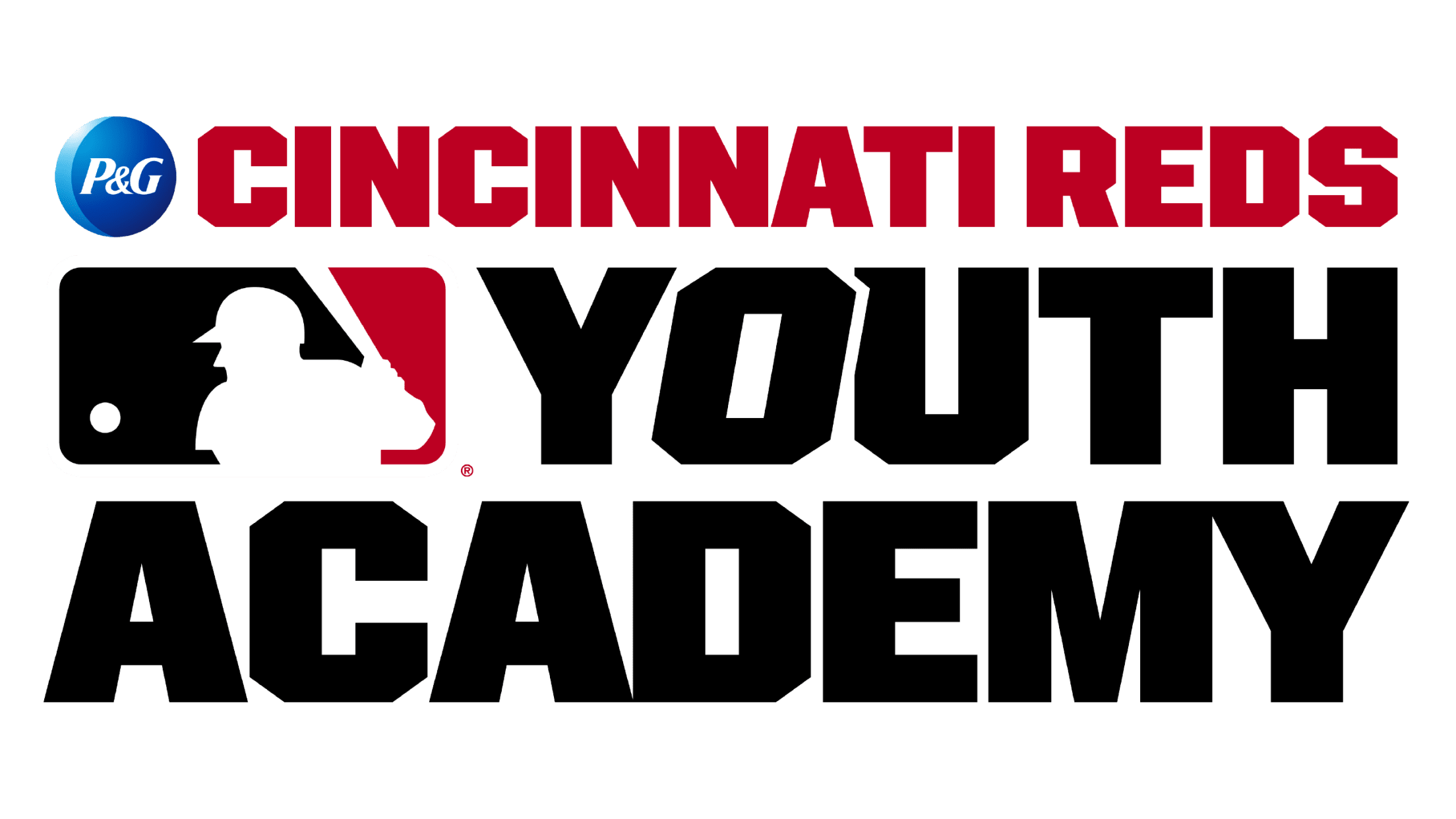P&G Cincinnati Reds MLB Youth Academy logo