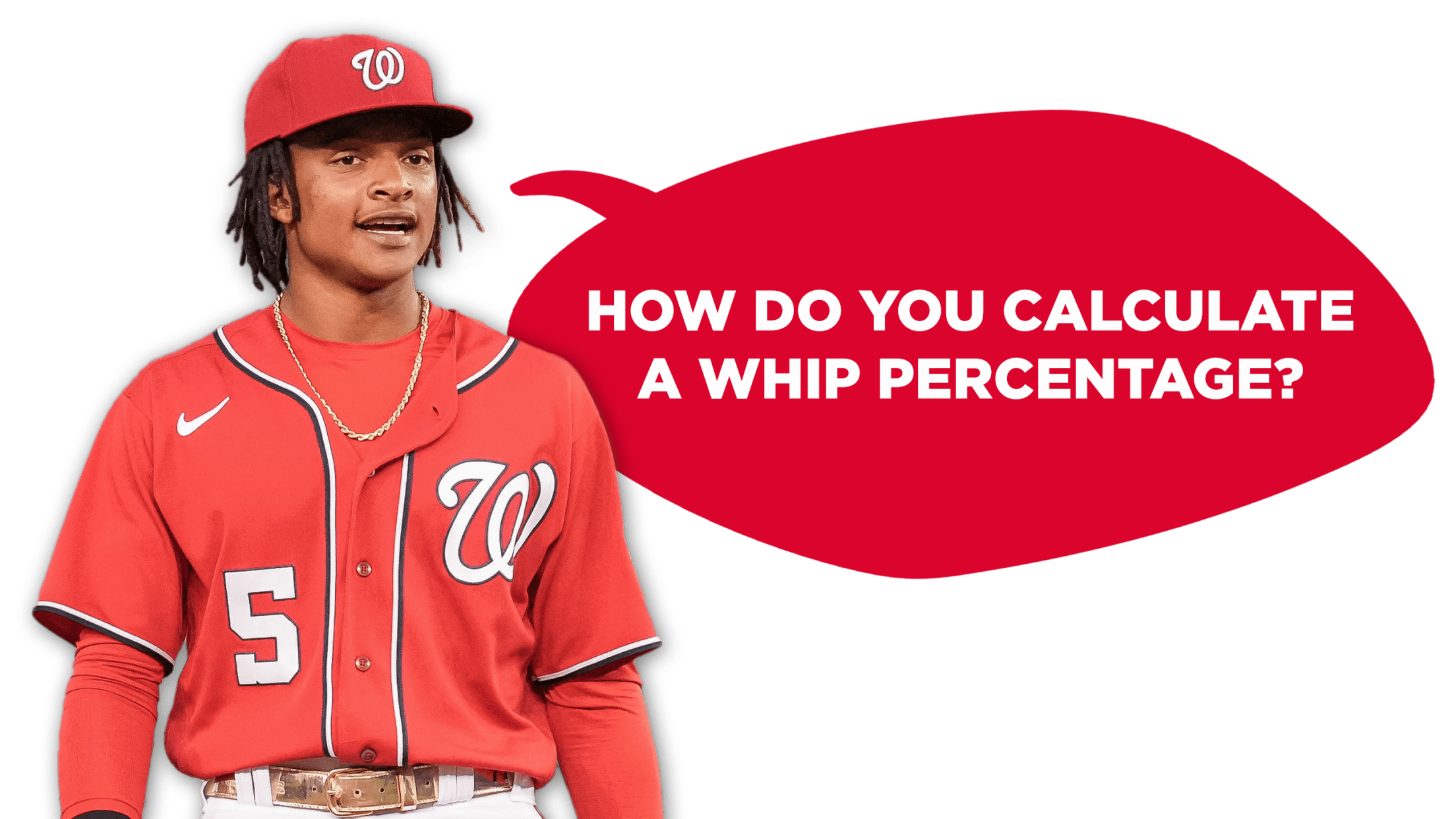 How do you calculate a WHIP percentage?