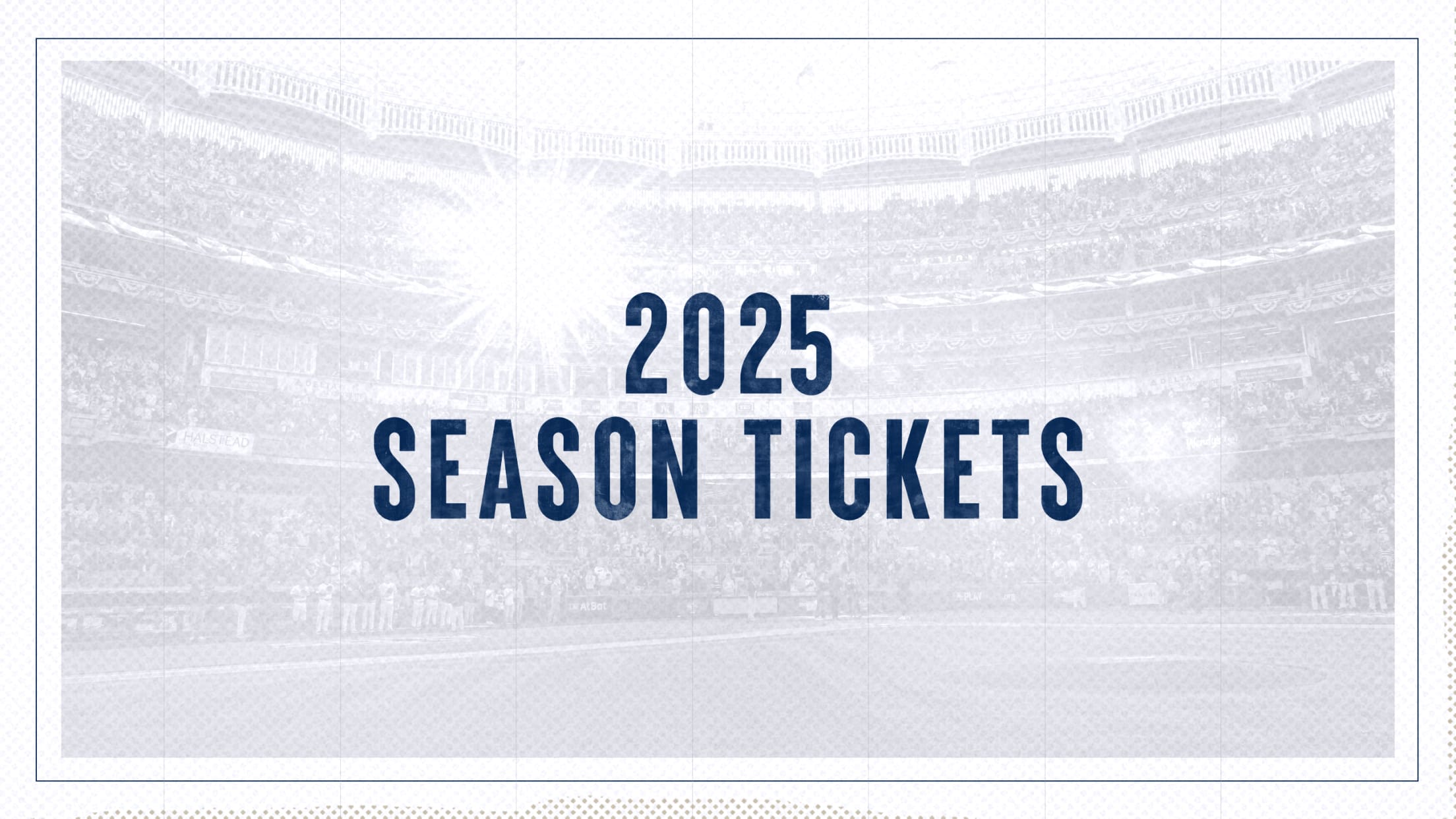 2025 Season Tickets