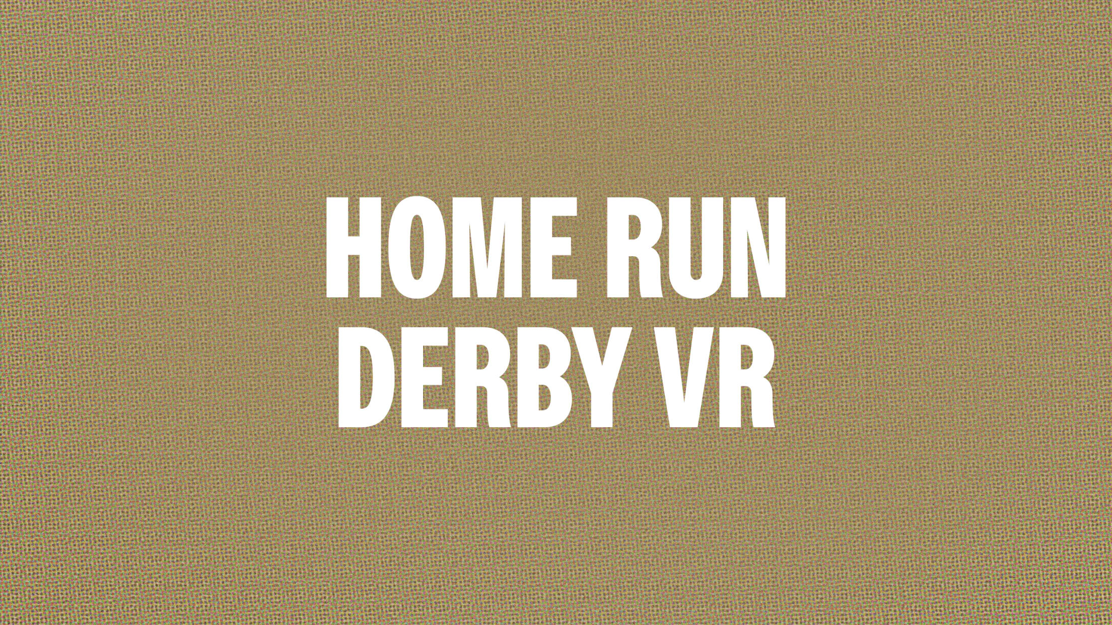 Home Run Derby VR