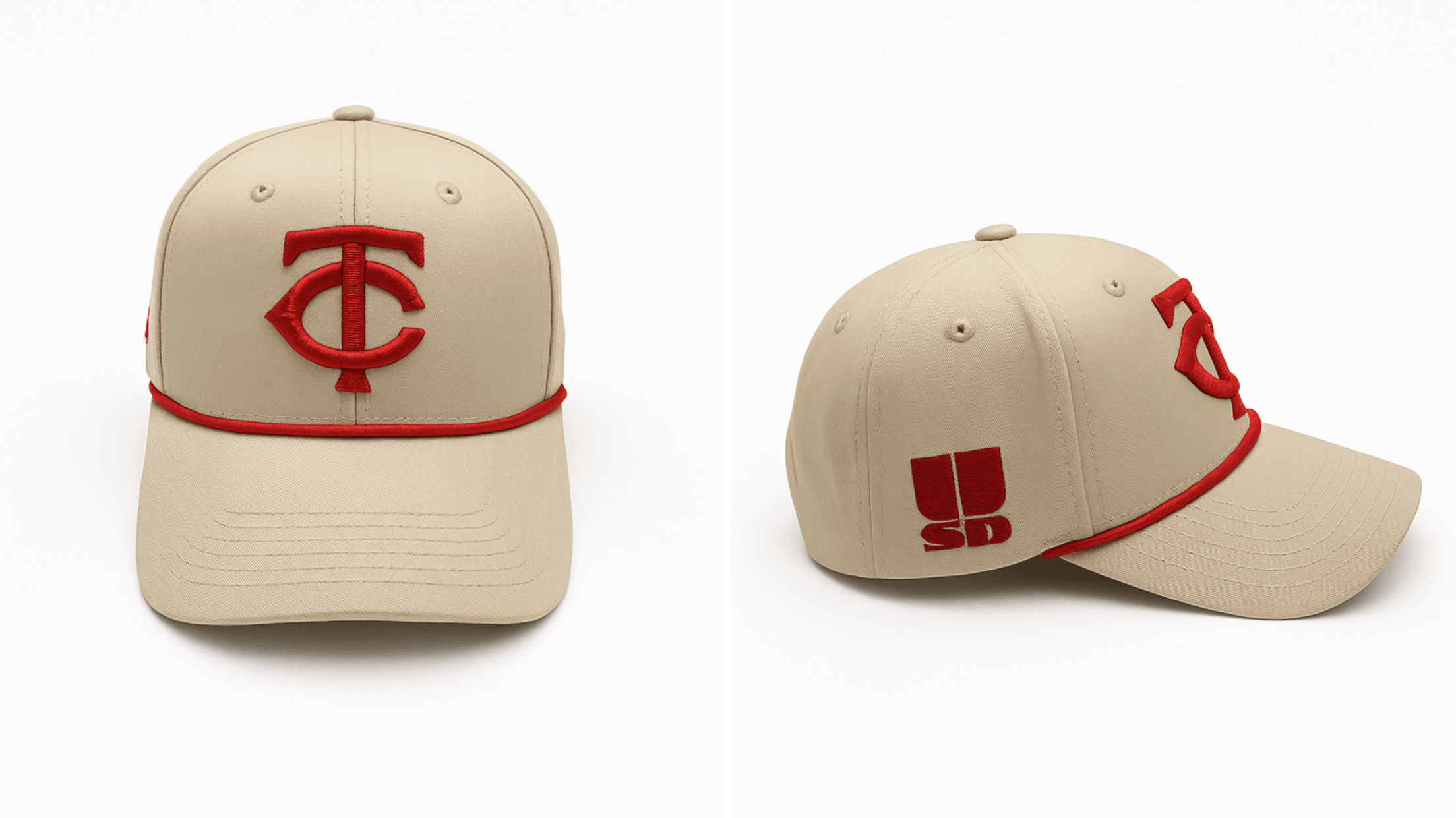 exclusive co-themed USD Twins rope hat
