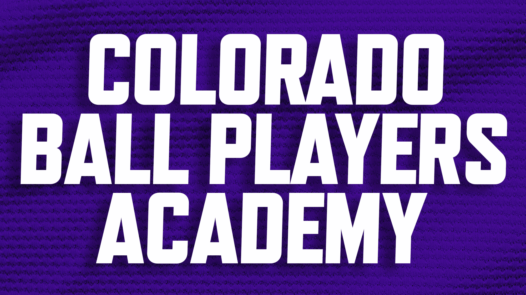 Buy discounted tickets for Colorado Ball Players Academy