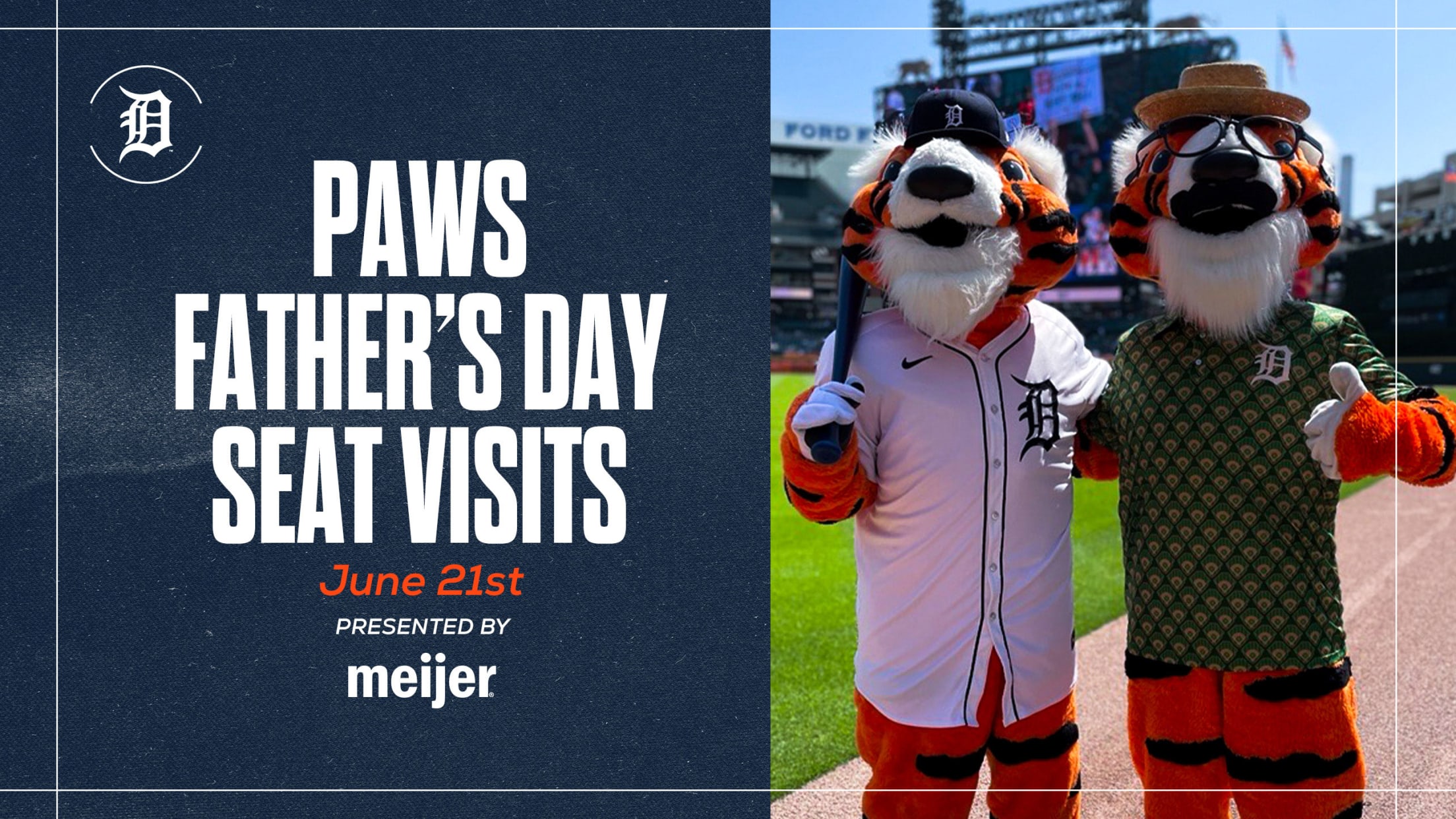 PAWS Father's Day Seat Visits June 21st