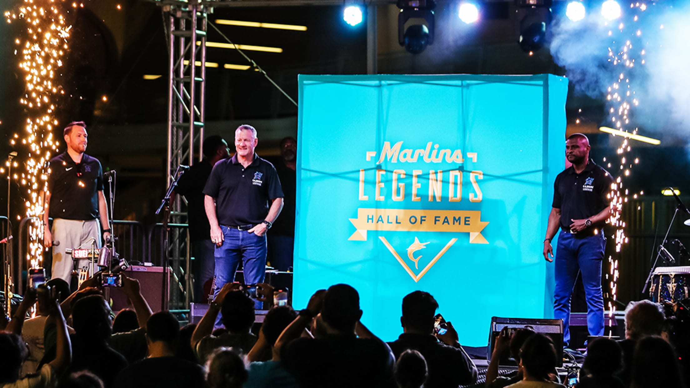 Marlins Legends Hall of Fame Ceremony