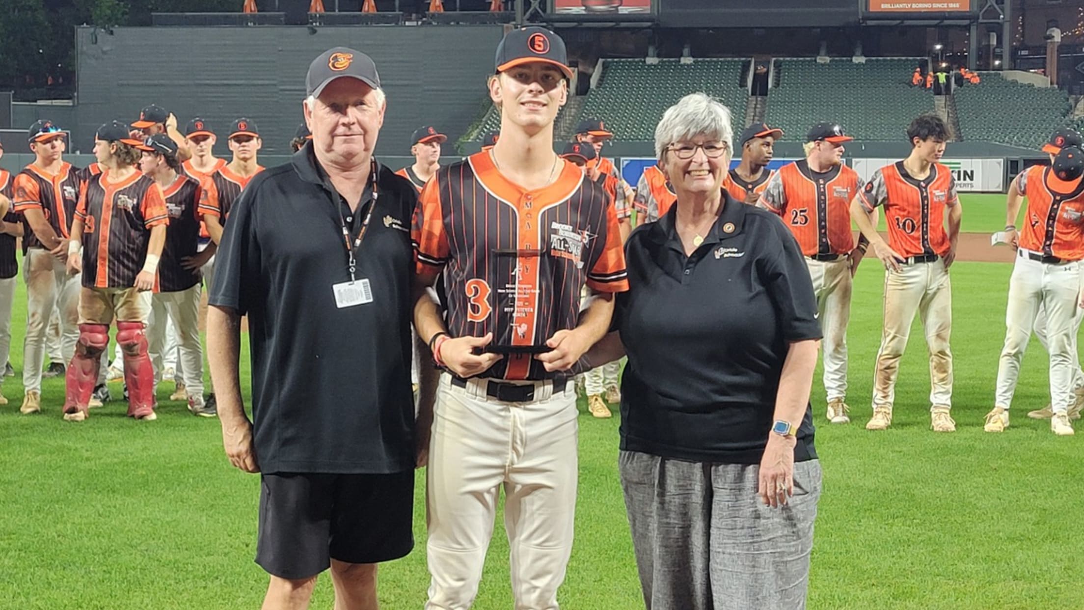 Brooks Robinson Press Conference and Game