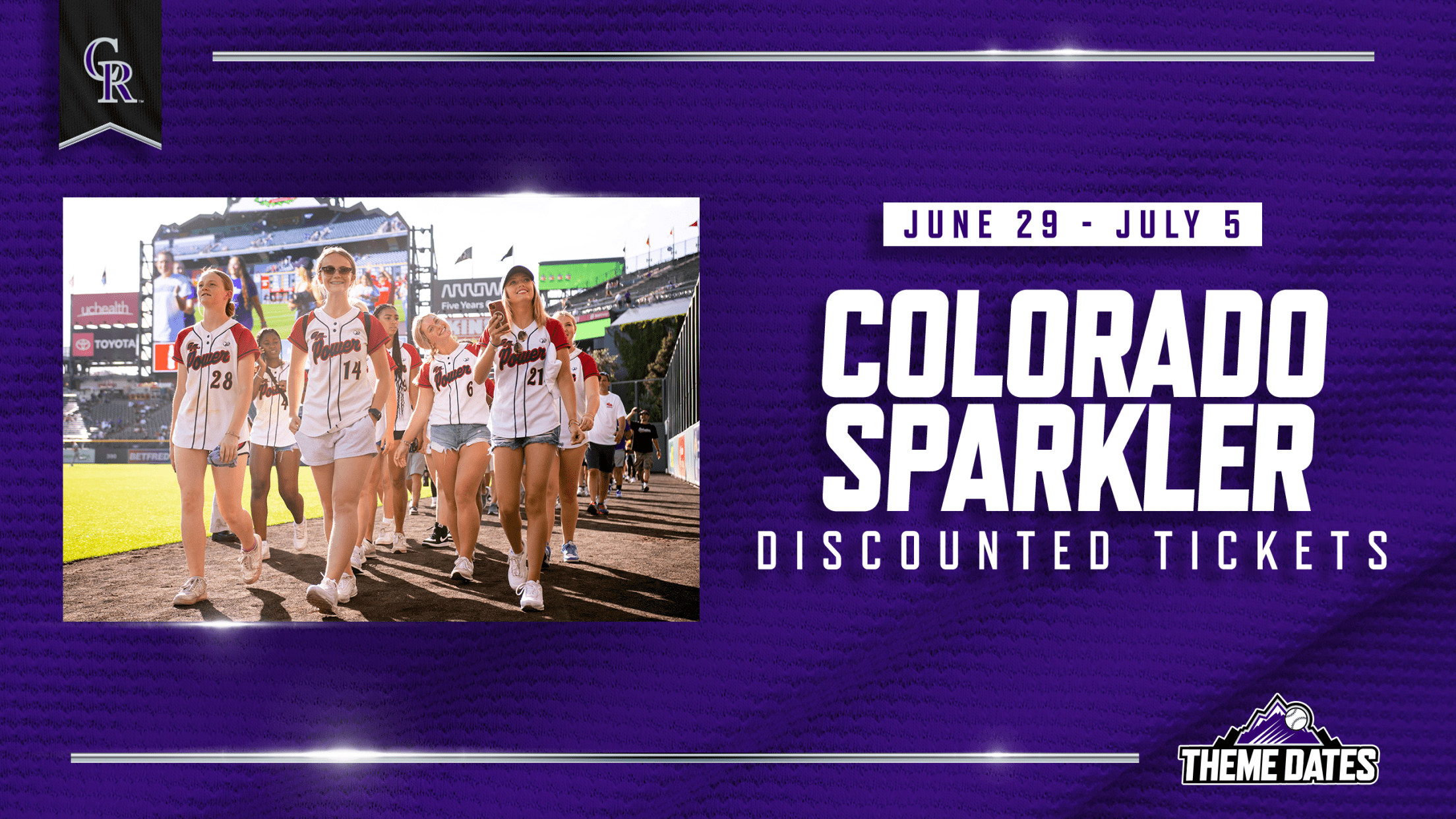 Purchase Colorado Sparkler discounted tickets June 29-July 5