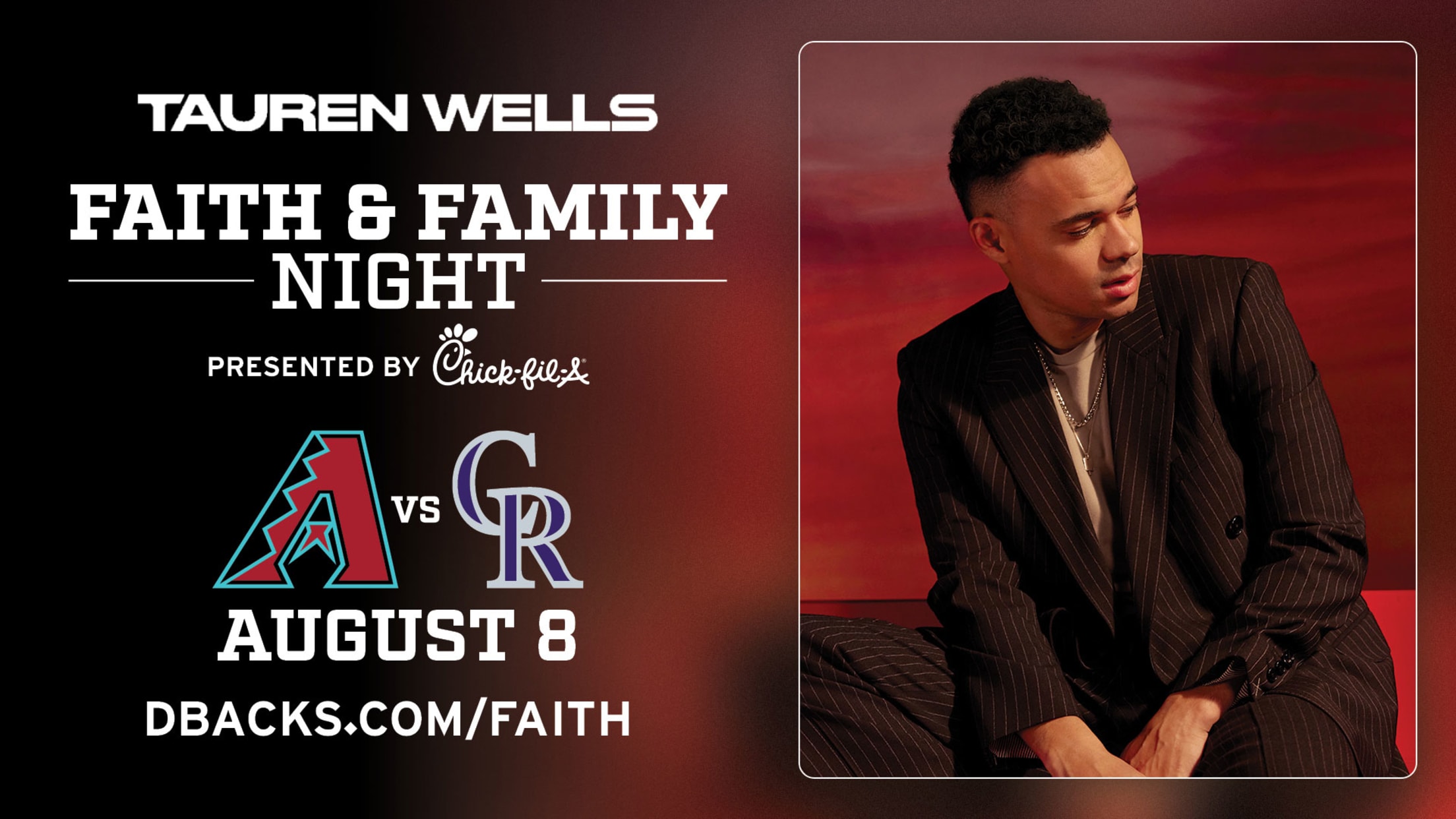 Tauren Wells - Faith & Family Night - August 8