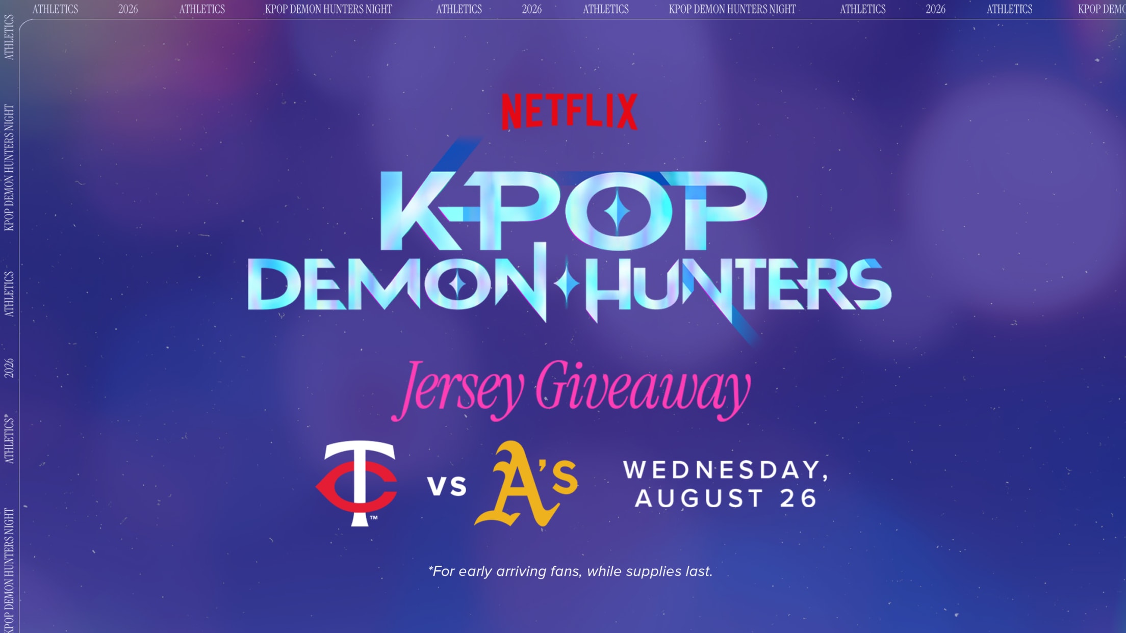 Kpop Demon Hunters Night - August 26