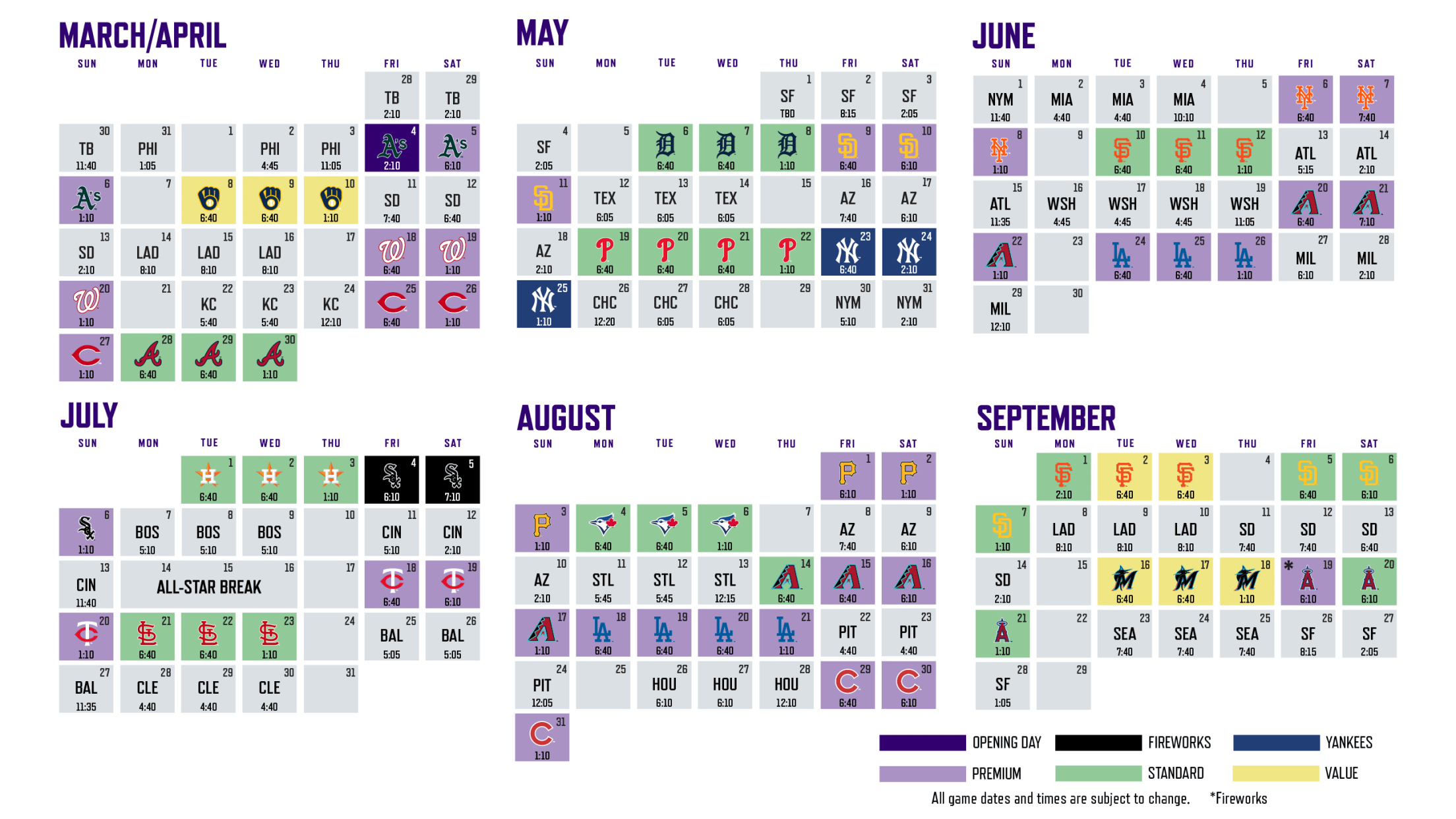 Colorado Rockies 2025 Schedule