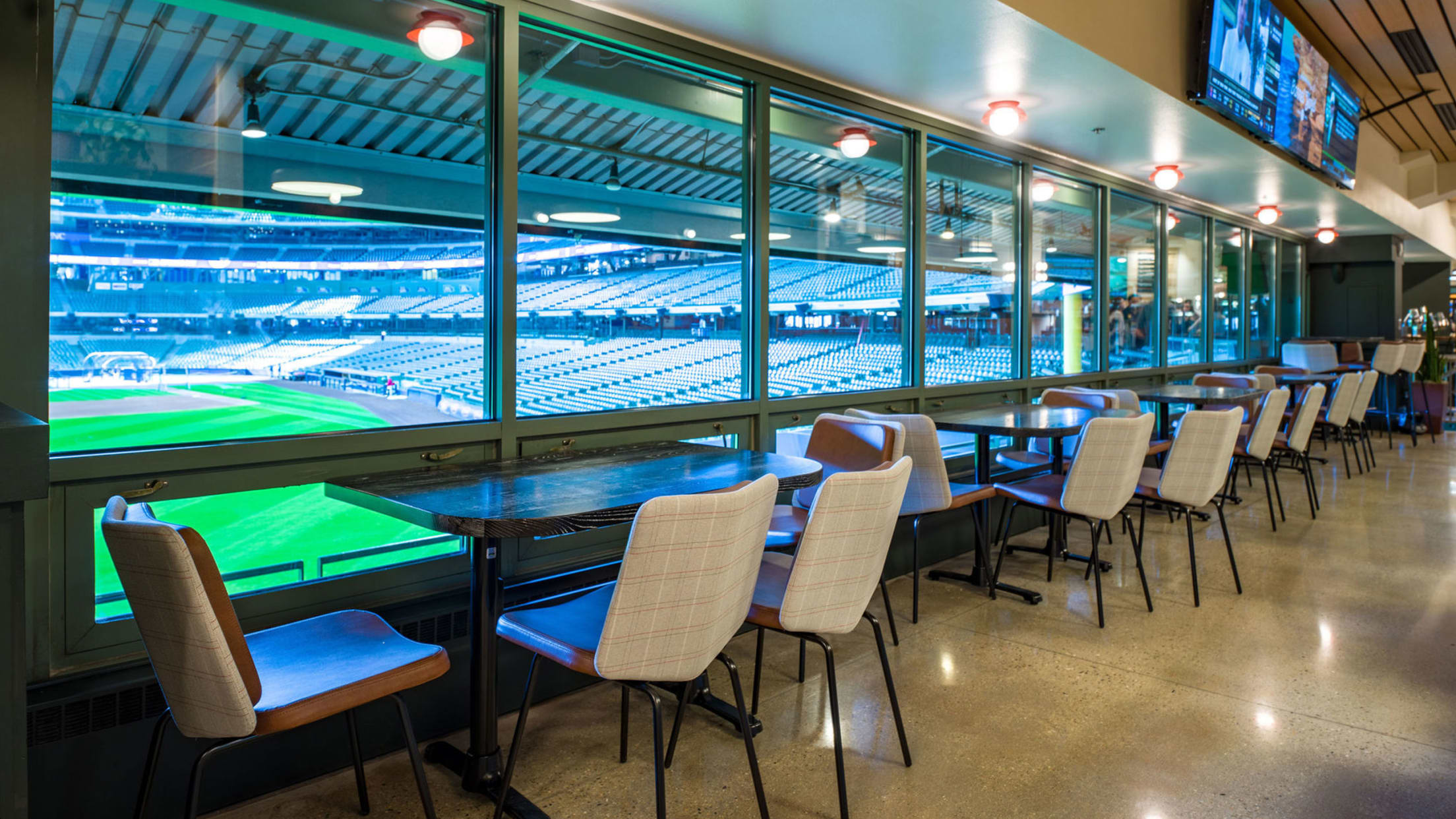 J. Leinenkugel's Barrel Yard Brew Room Tables