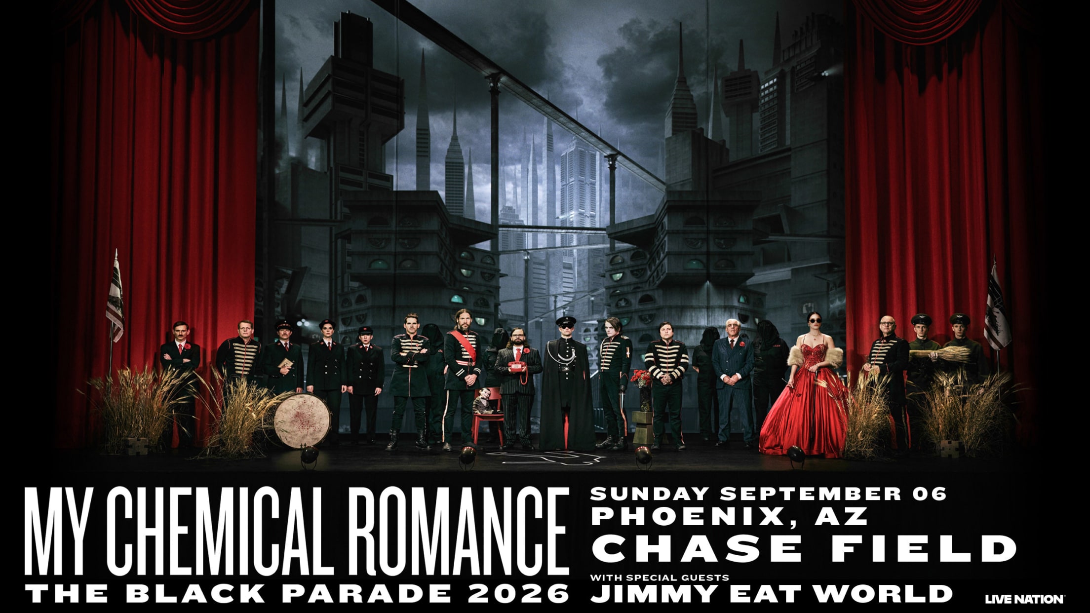 My Chemical Romance - Sunday, September 6, 2026