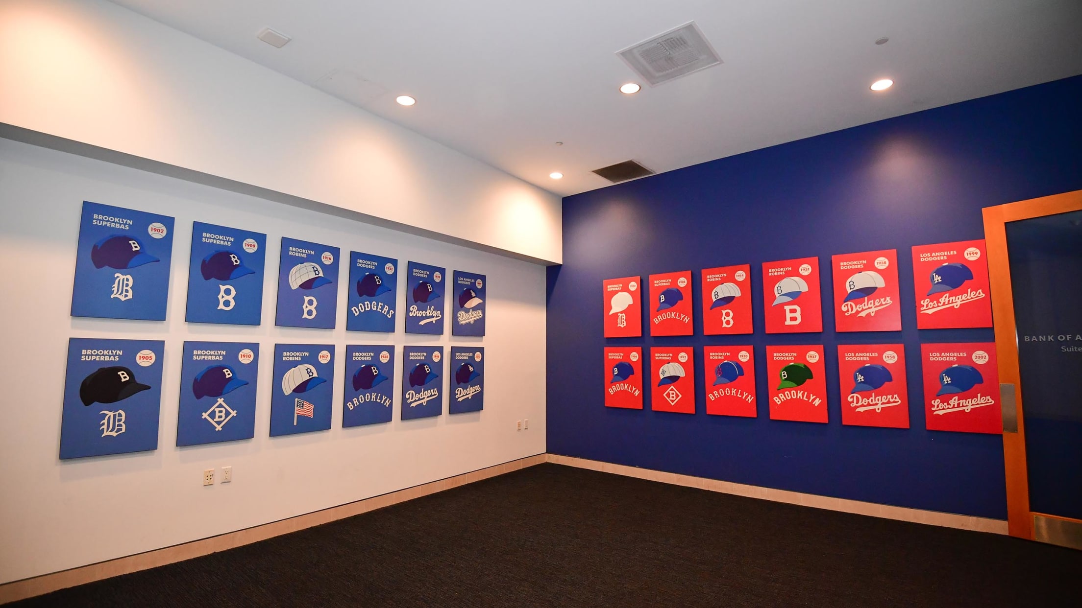 Ballpark Attractions - Cap and Logo Signs