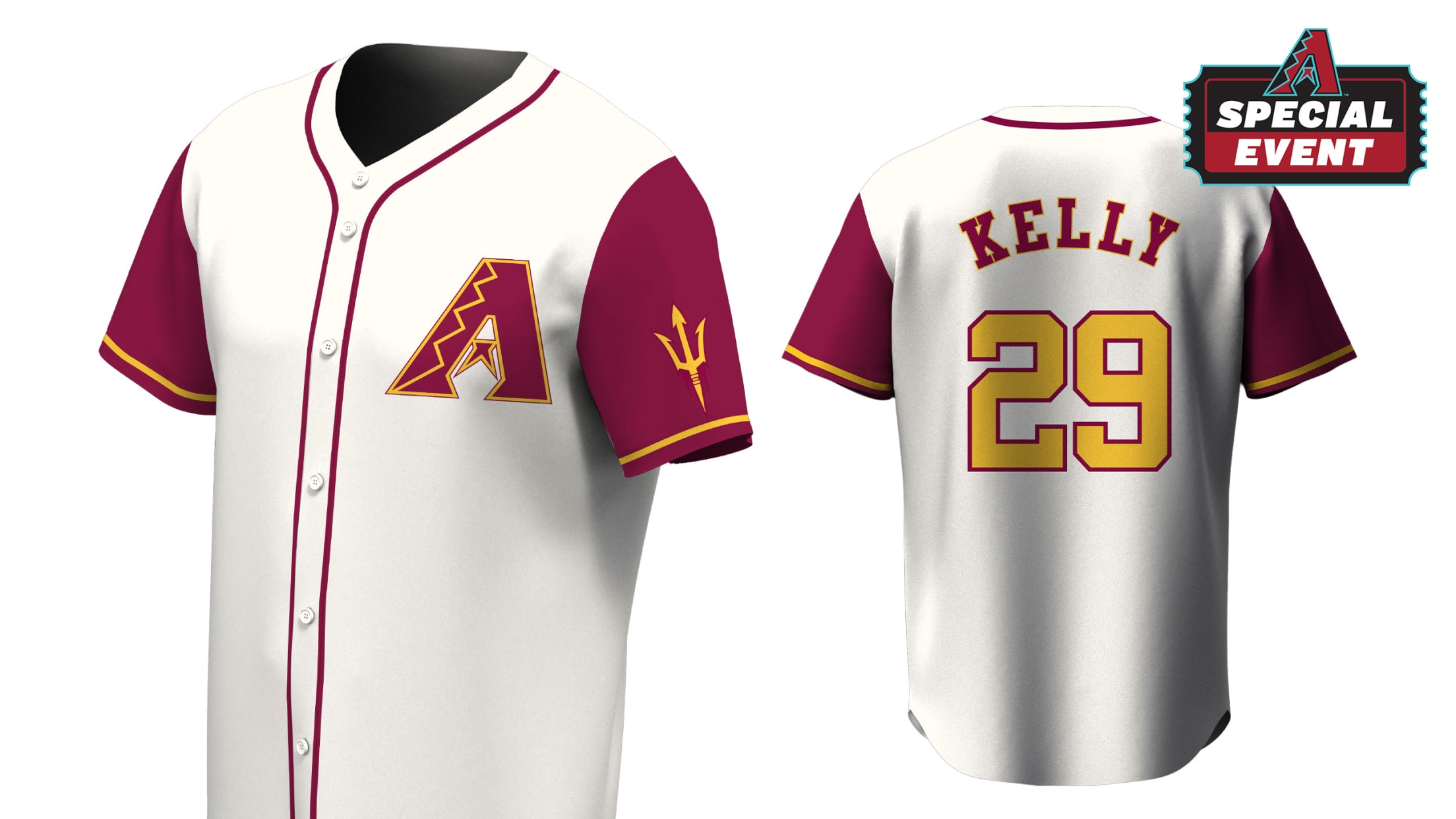 ASU Night D-backs Replica Jersey
