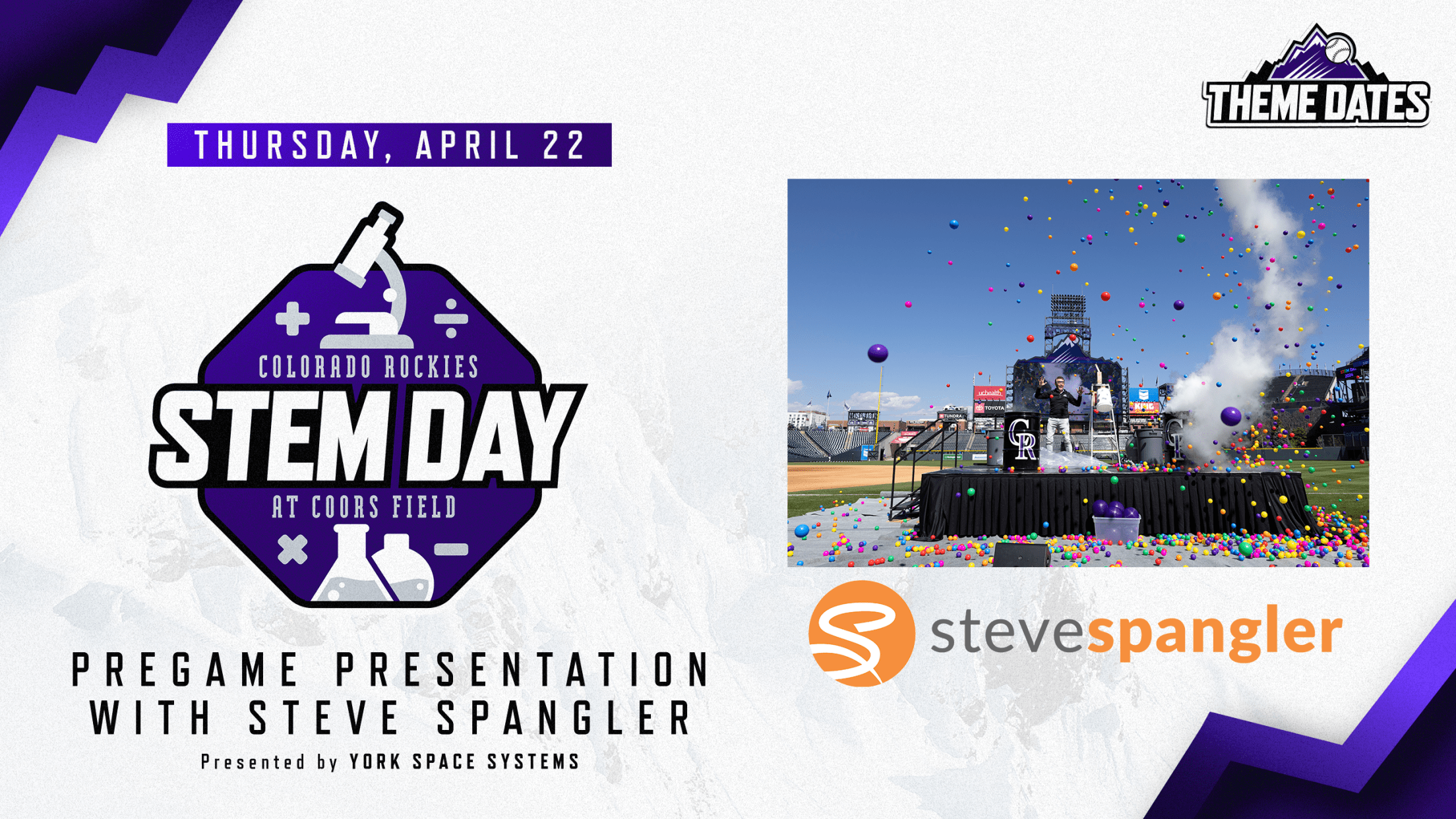 Purchase tickets for STEM Day with Steve Spangler on Thursday, April 22, 2027