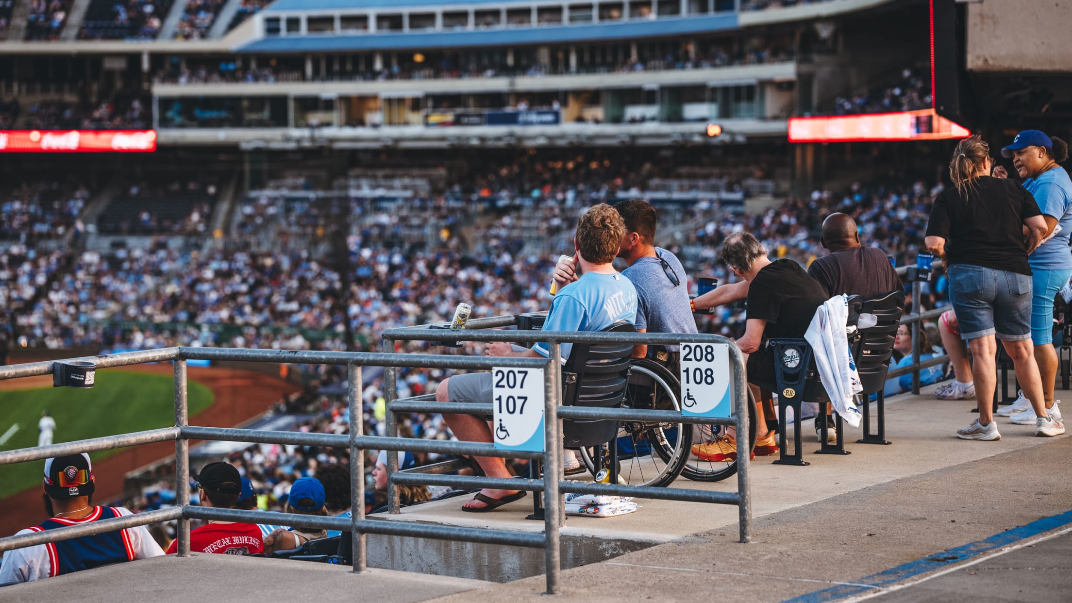 Accessibility at Kauffman Stadium