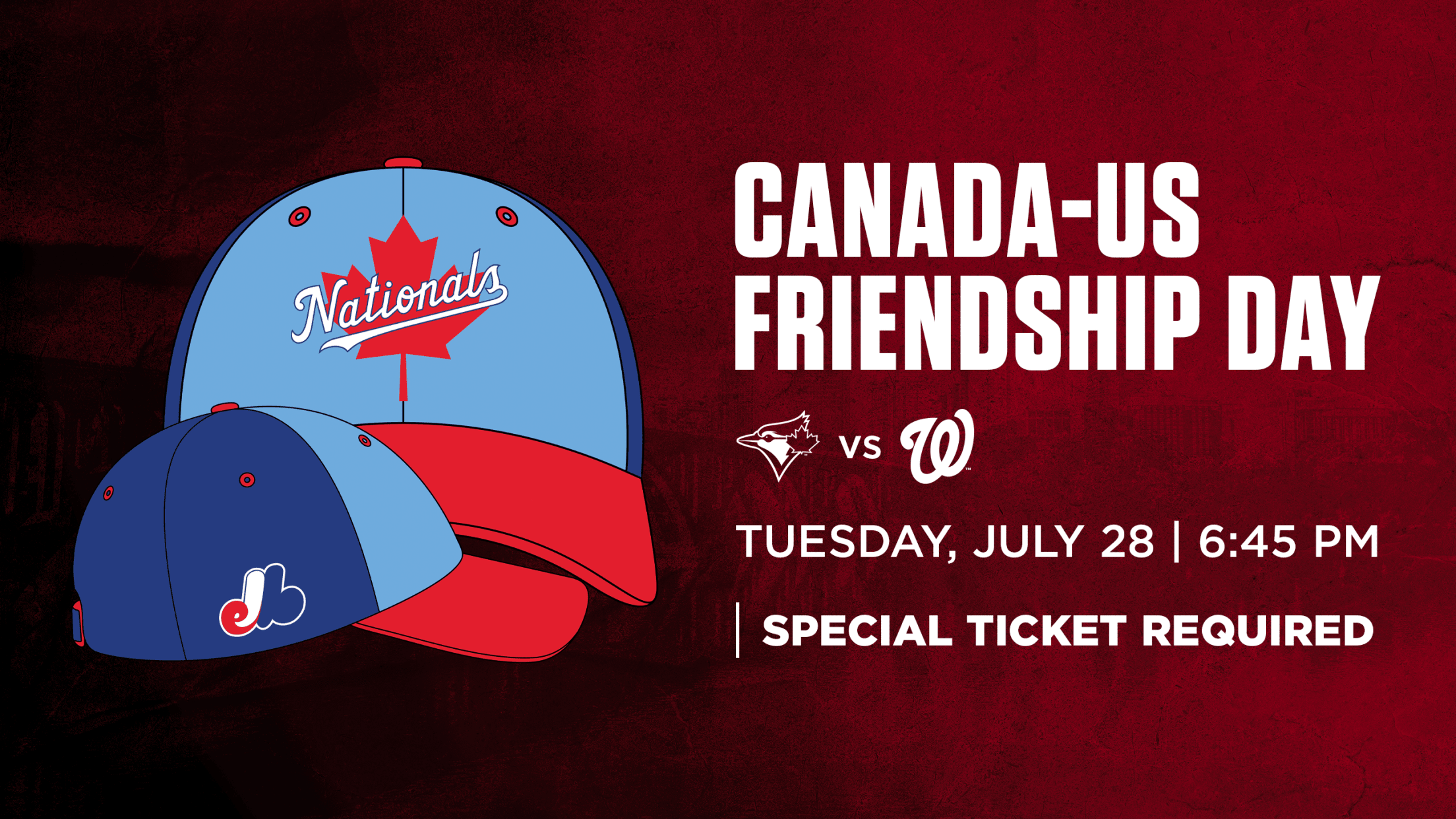 Canadian Heritage Day: Tuesday, July 28 vs. Toronto Blue Jays