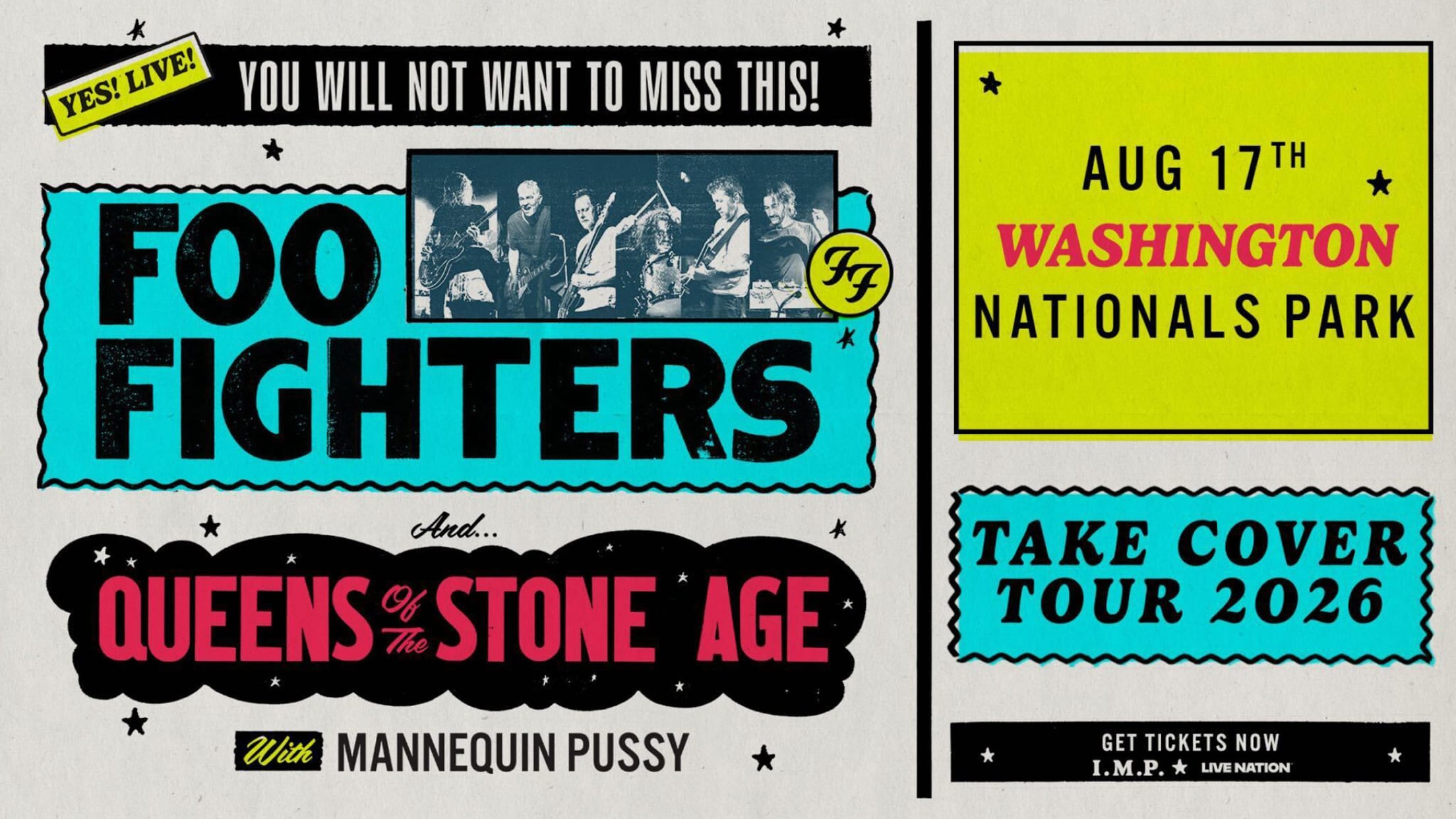 Foo Fighters Concert - August 17, 2026