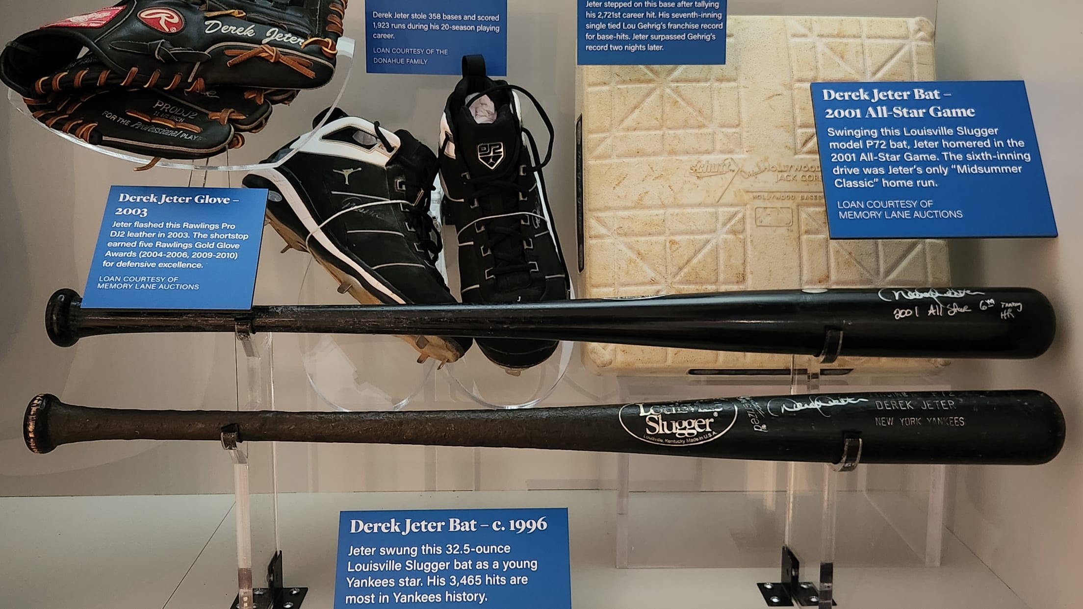 New York Yankees Museum - Derek Jeter