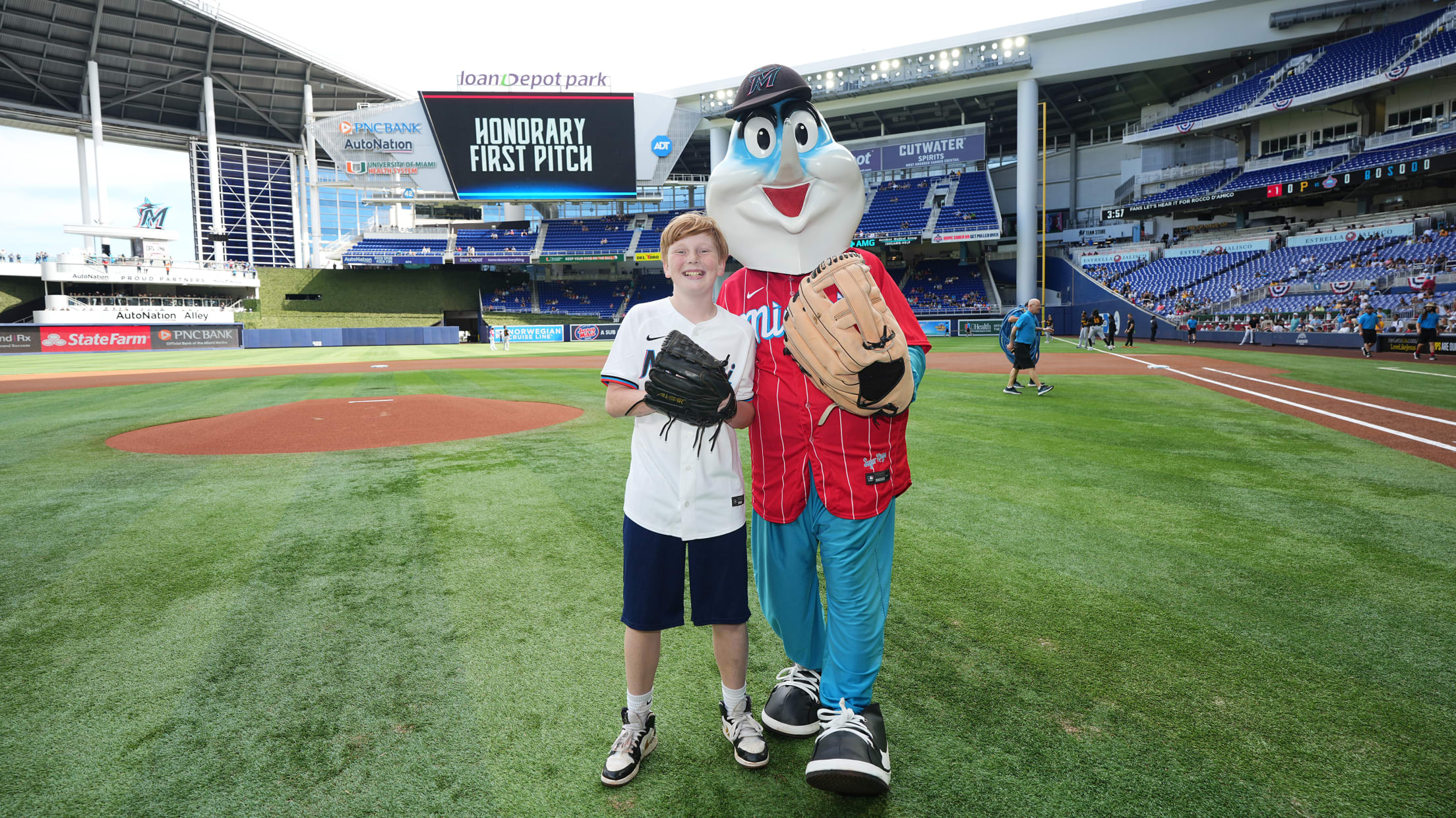 Throw out the first pitch