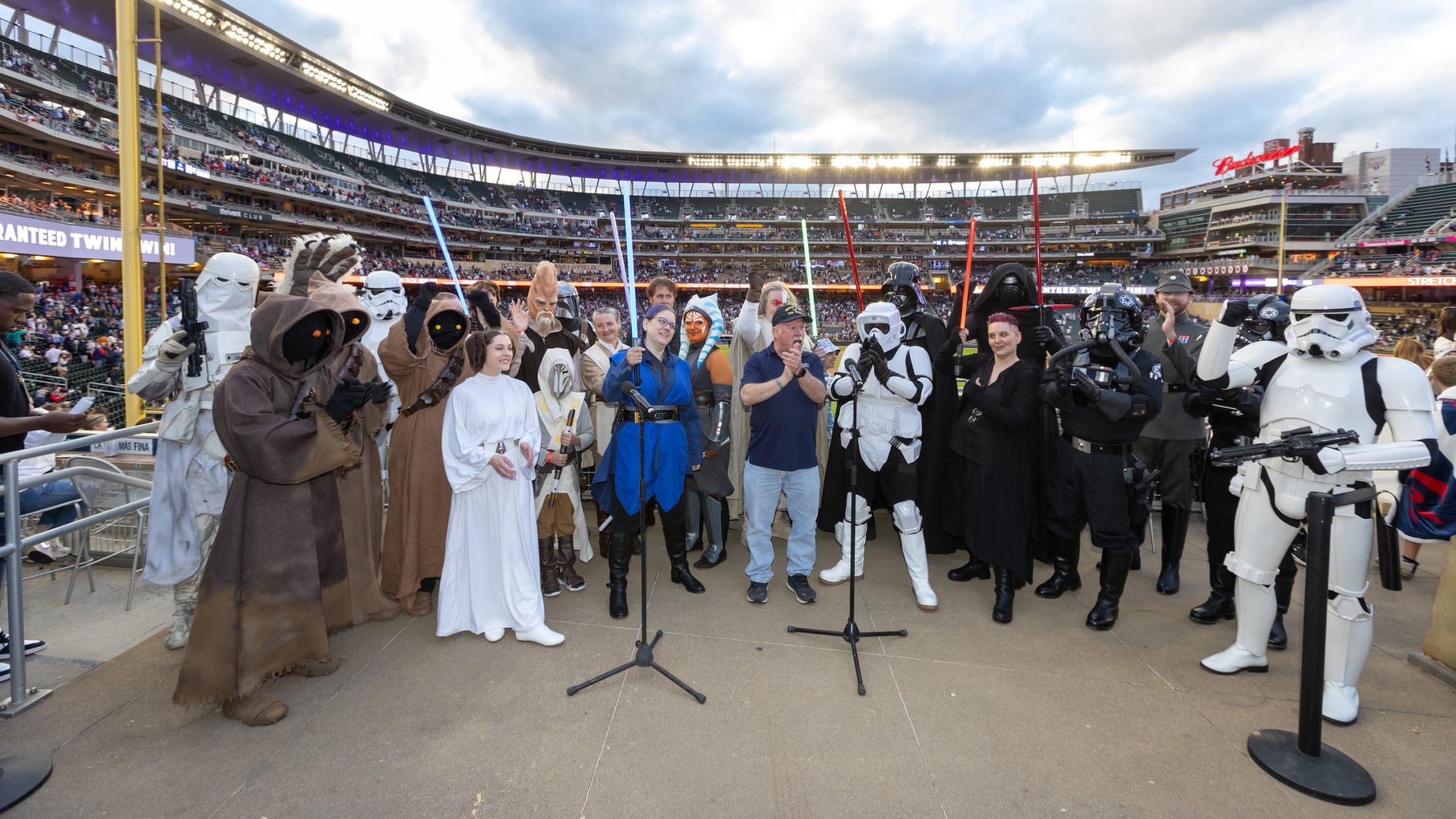 Star Wars night at Target Field