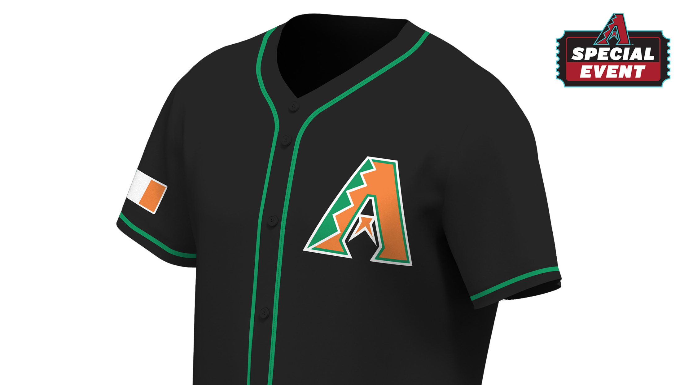 D-backs Irish Heritage Jersey