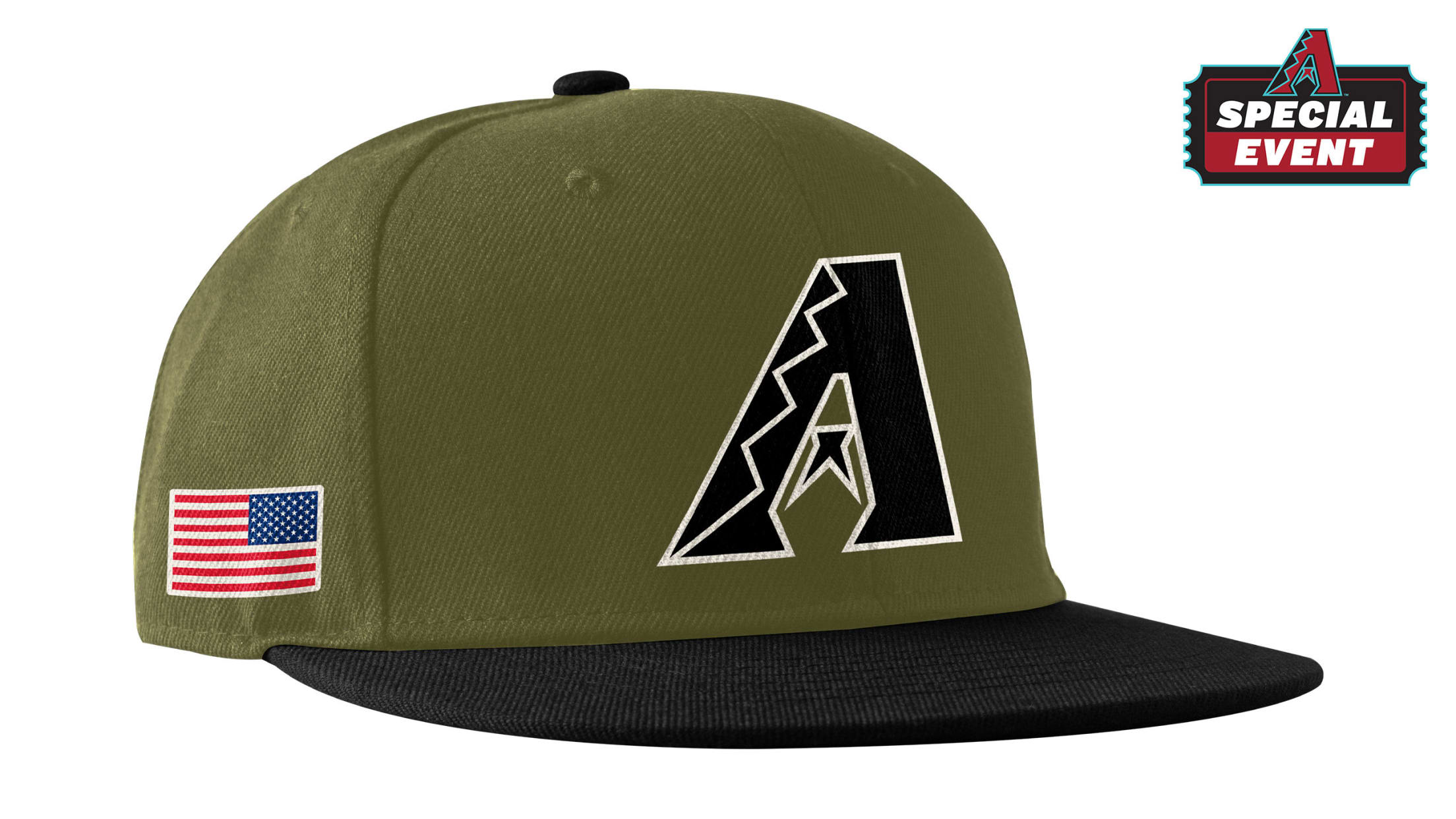 D-backs Military Appreciation hat